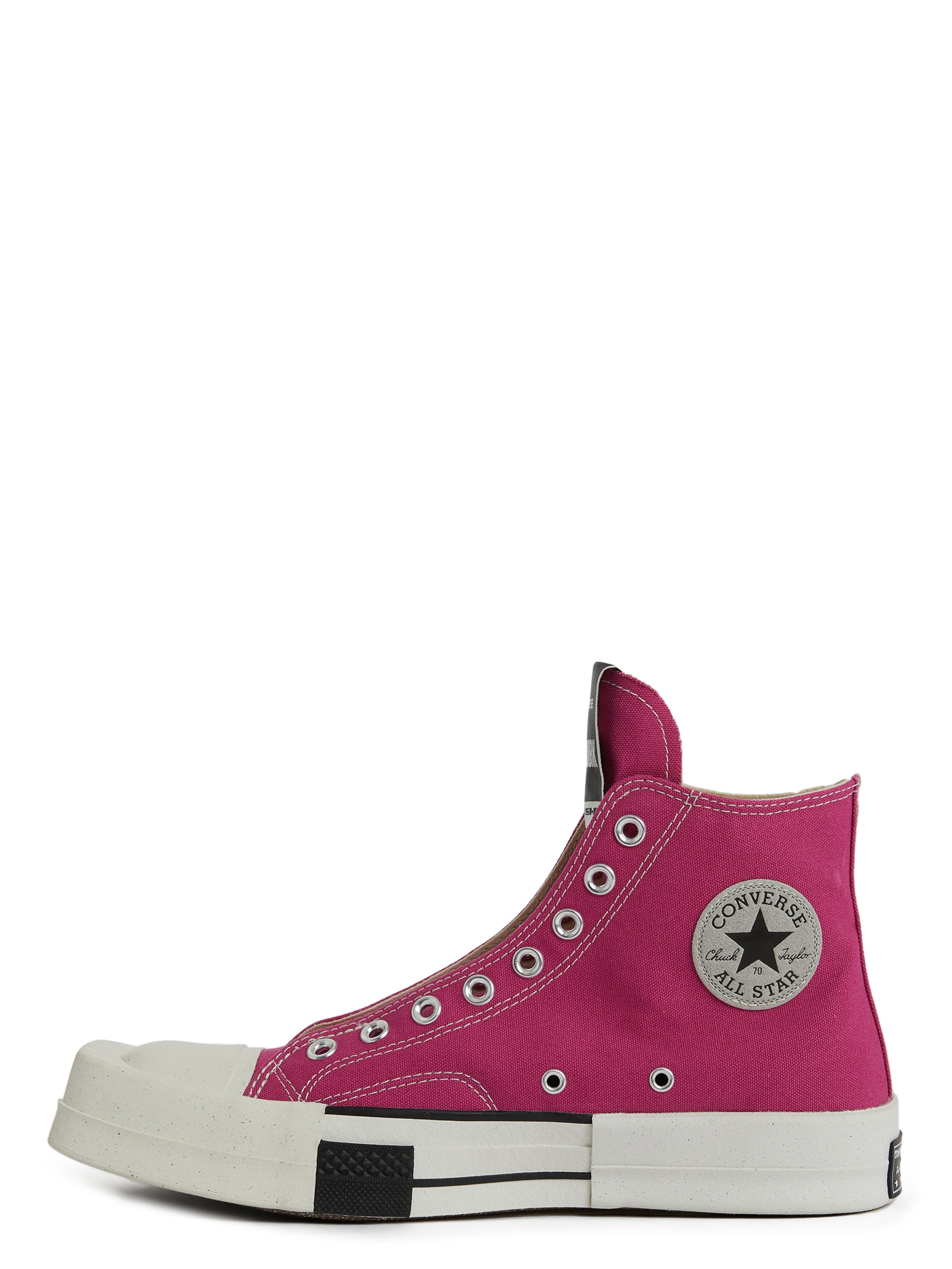 DRKSHDW × CONVERSE TURBODRK LACELESS HI HOTPINK - UNISEX
