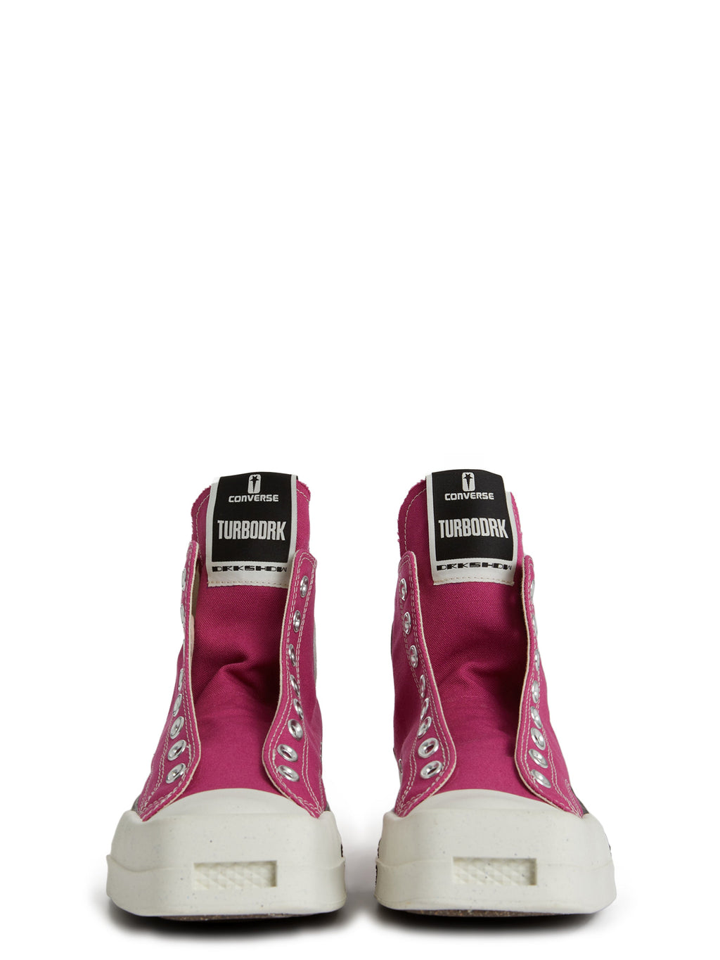 DRKSHDW × CONVERSE TURBODRK LACELESS HI HOTPINK - UNISEX