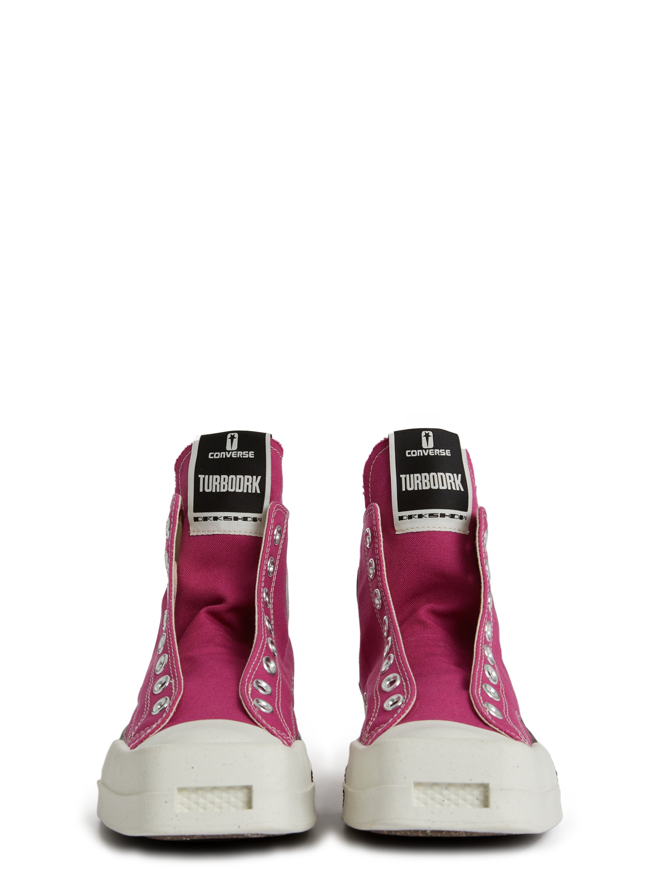 DRKSHDW × CONVERSE TURBODRK LACELESS HI HOTPINK - UNISEX