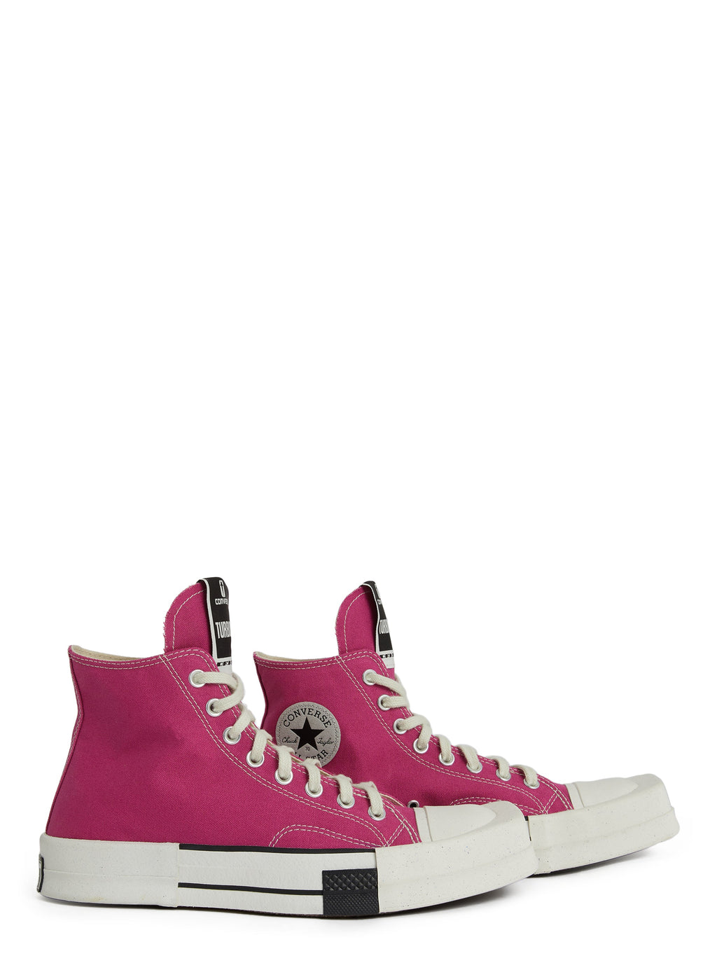 DRKSHDW × CONVERSE TURBODRK LACELESS HI HOTPINK - UNISEX