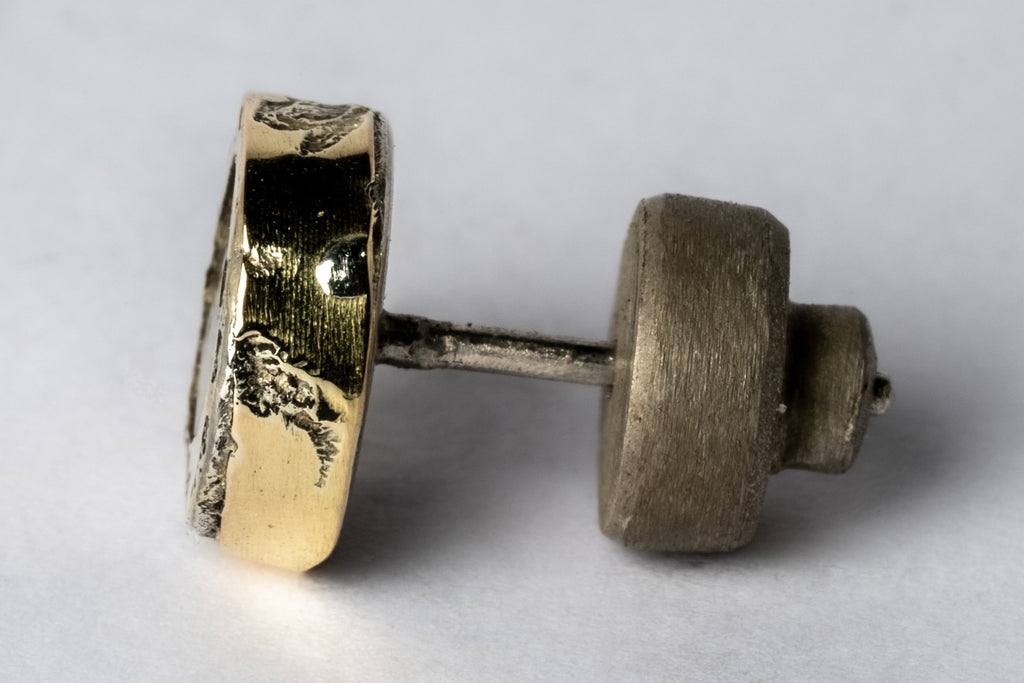 Stud Earring (Fuse, 0.4 CT, Diamond Slab, DA18K+DIA)