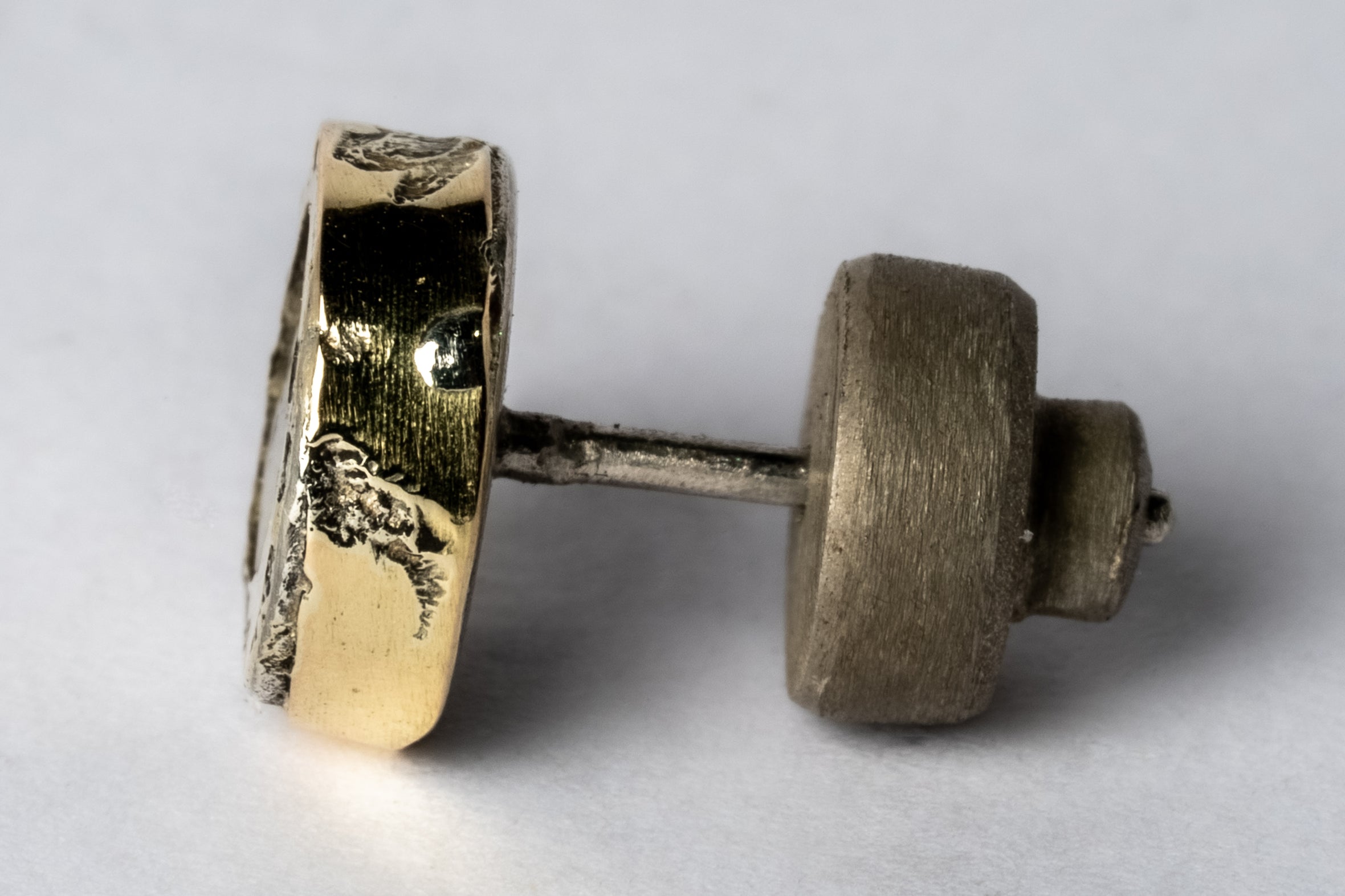 Stud Earring (Fuse, 0.4 CT, Diamond Slab, DA18K+DIA)