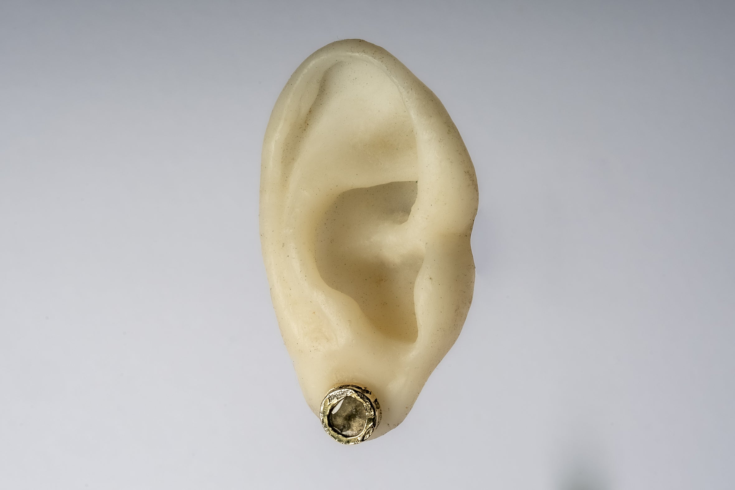 Stud Earring (Fuse, 0.4 CT, Diamond Slab, DA18K+DIA)