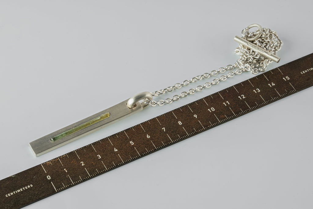 Plate Necklace (Adaptation, Elbaite, K-109-MA+ELB)