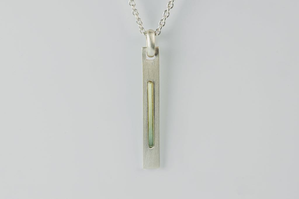 Plate Necklace (Adaptation, Elbaite, K-109-MA+ELB)