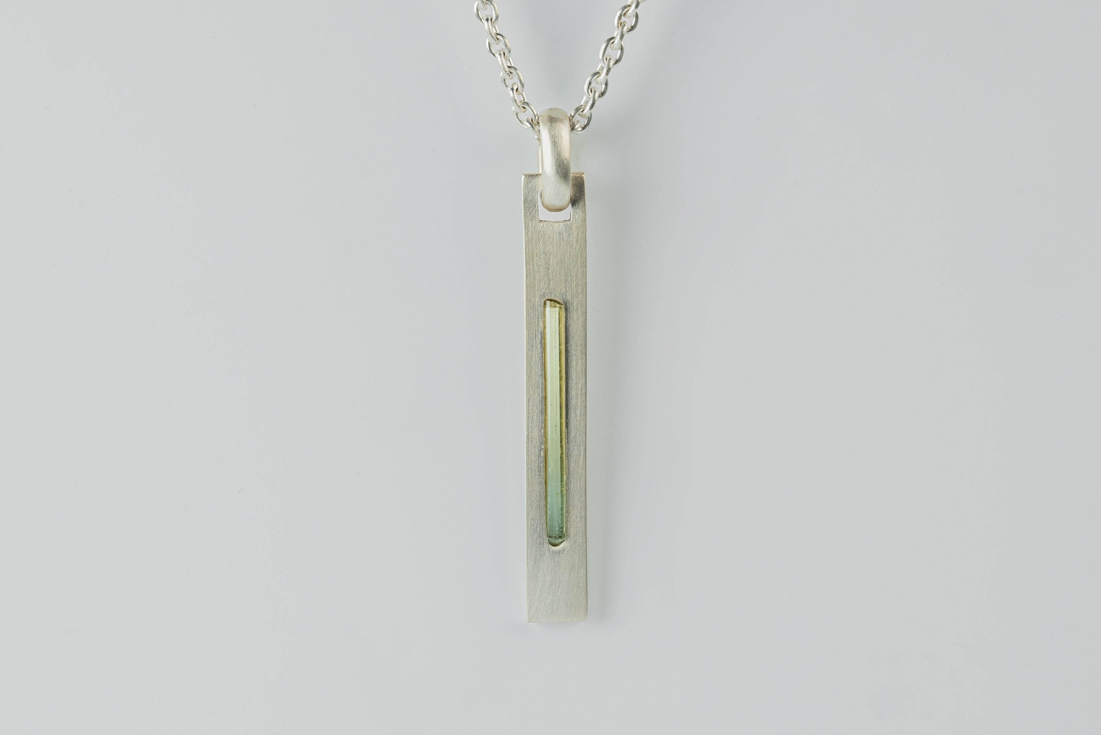 Plate Necklace (Adaptation, Elbaite, K-109-MA+ELB)