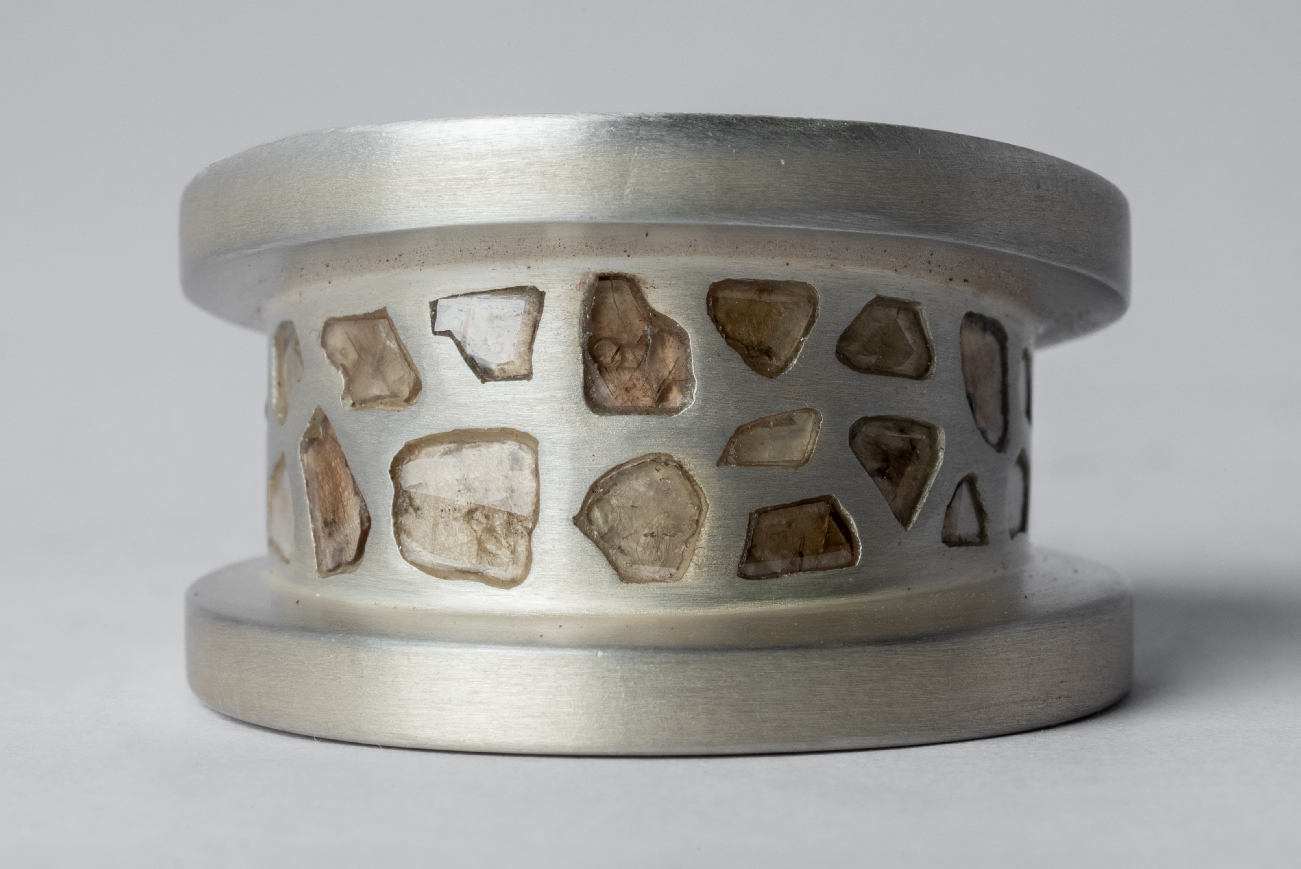 Parts of Four - Chasm Ring v2 (Wide, Mega Pavé, MA+DIA) – LABSTORE