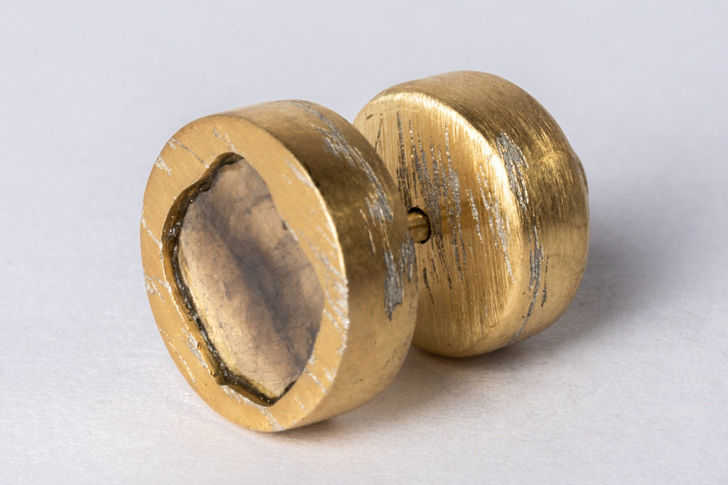 Stud Earring (0.6 CT, Diamond Slab, AGA+DIA)