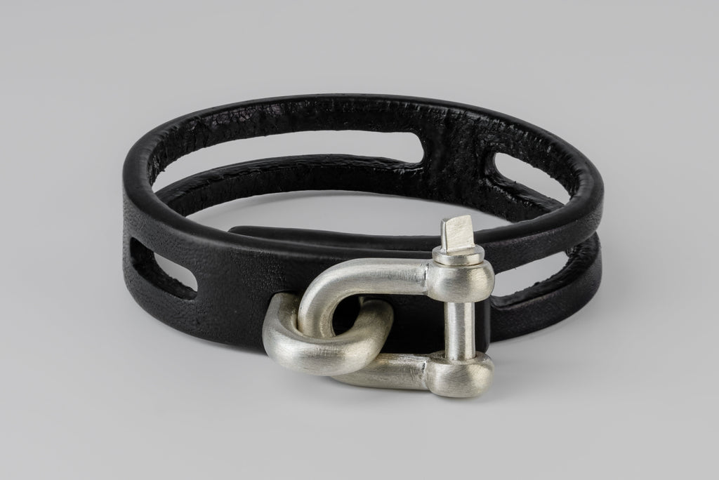 Punchout Restraint Bracelet (15mm, BLK+MA)