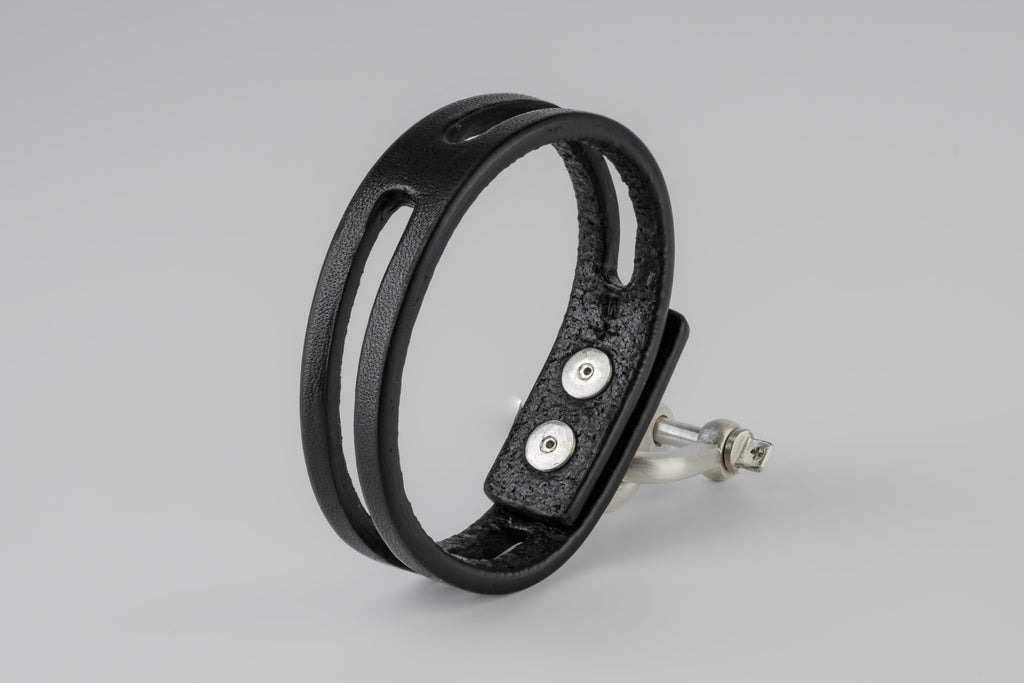 Punchout Restraint Bracelet (15mm, BLK+MA)