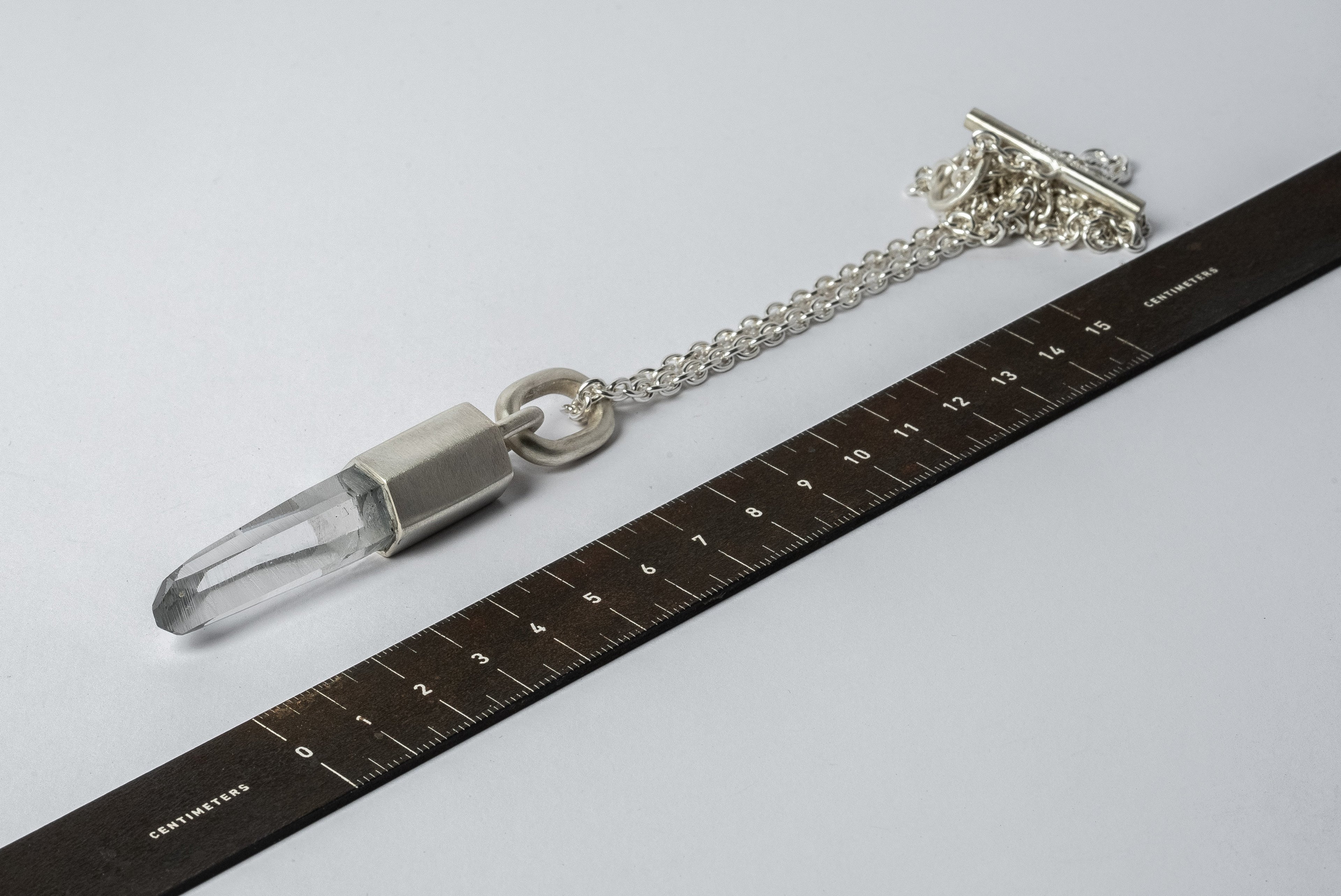 Talisman Necklace (Linked, Lemurian Quartz, MA+LEM)