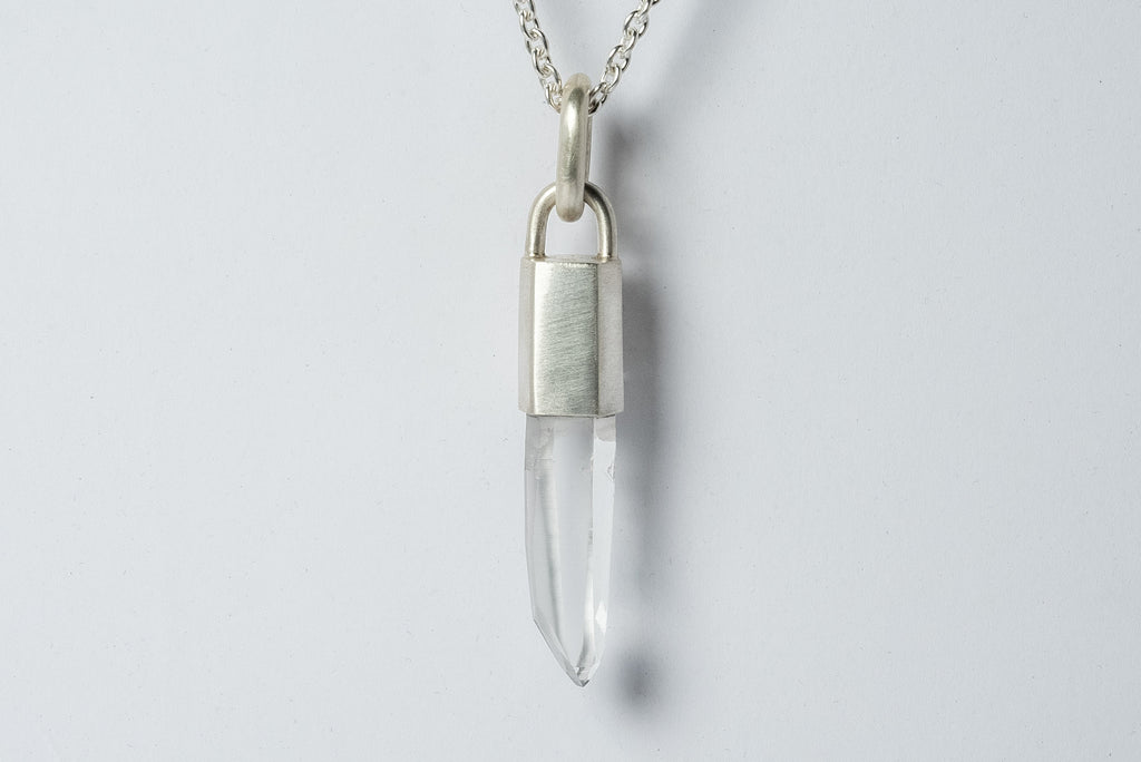 Talisman Necklace (Linked, Lemurian Quartz, MA+LEM)