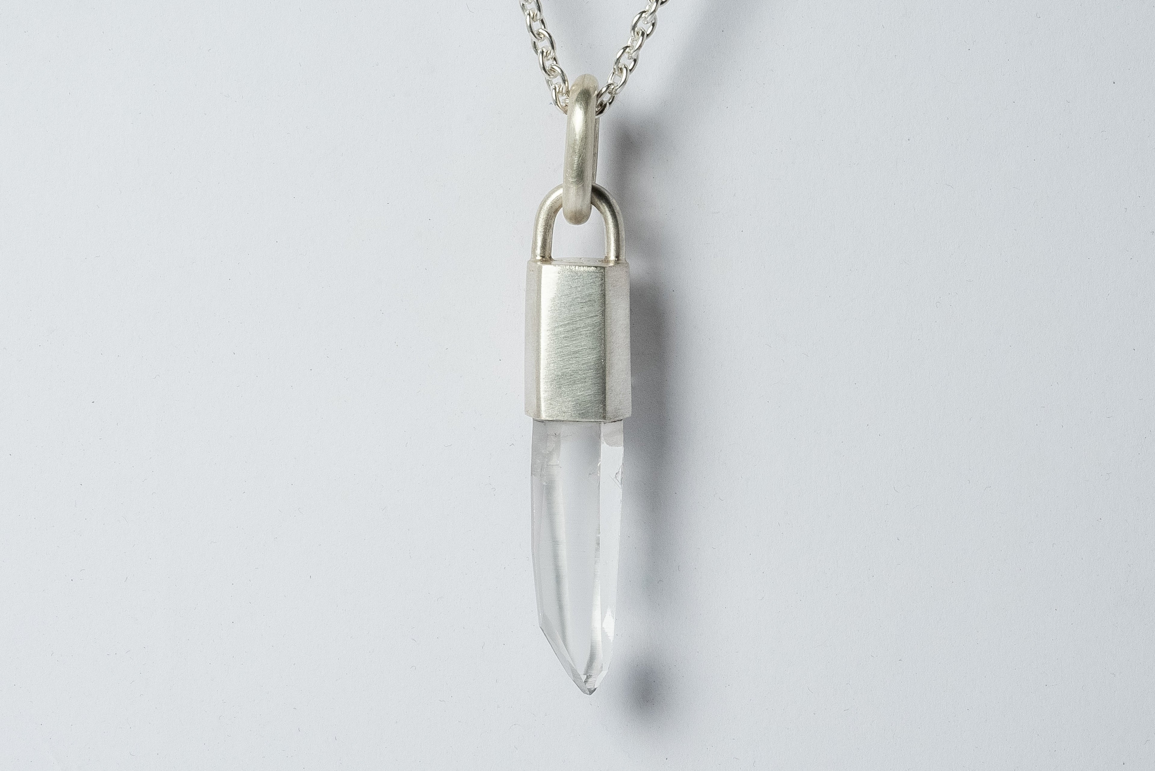 Talisman Necklace (Linked, Lemurian Quartz, MA+LEM)