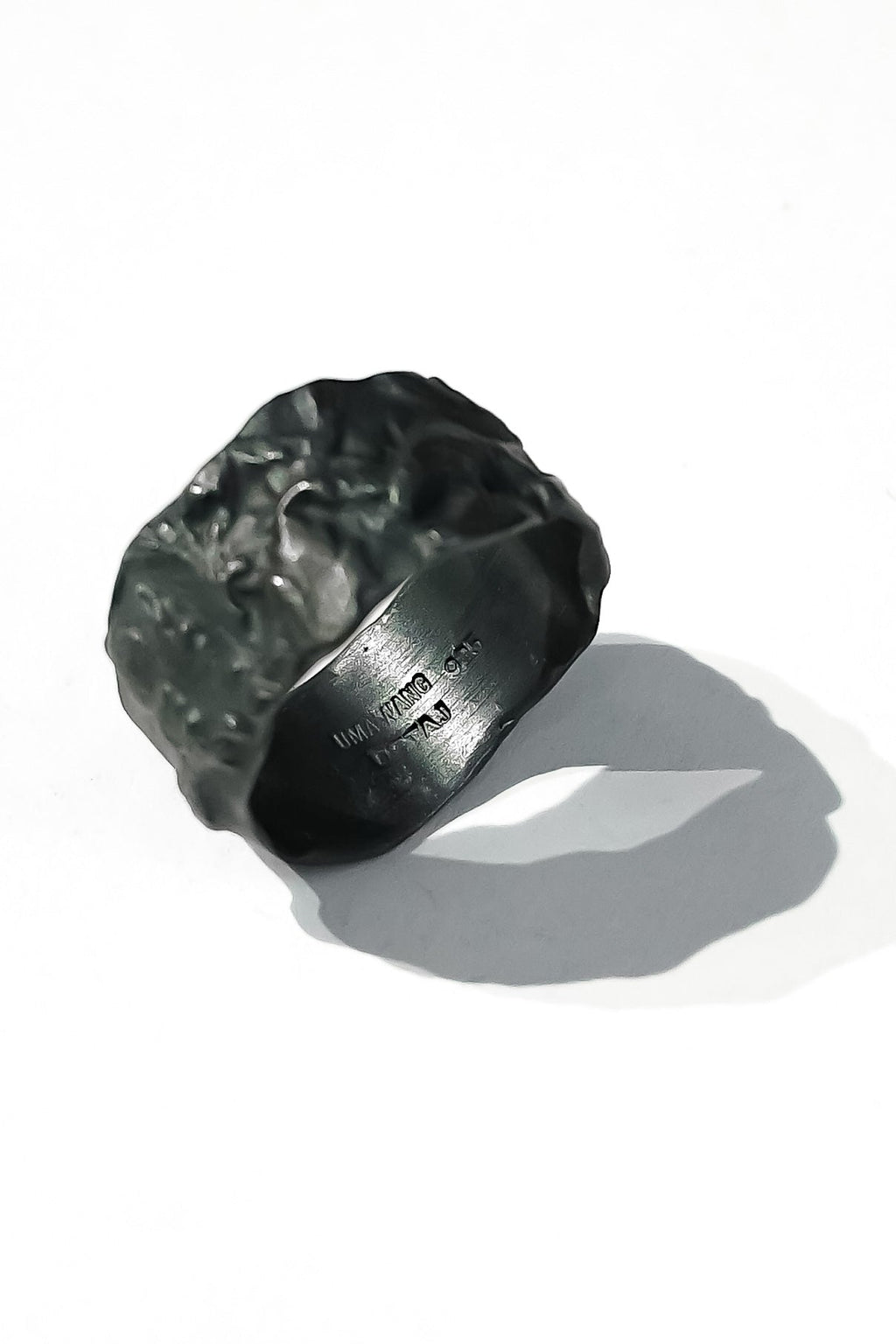 Black Leaf Ring (Small)