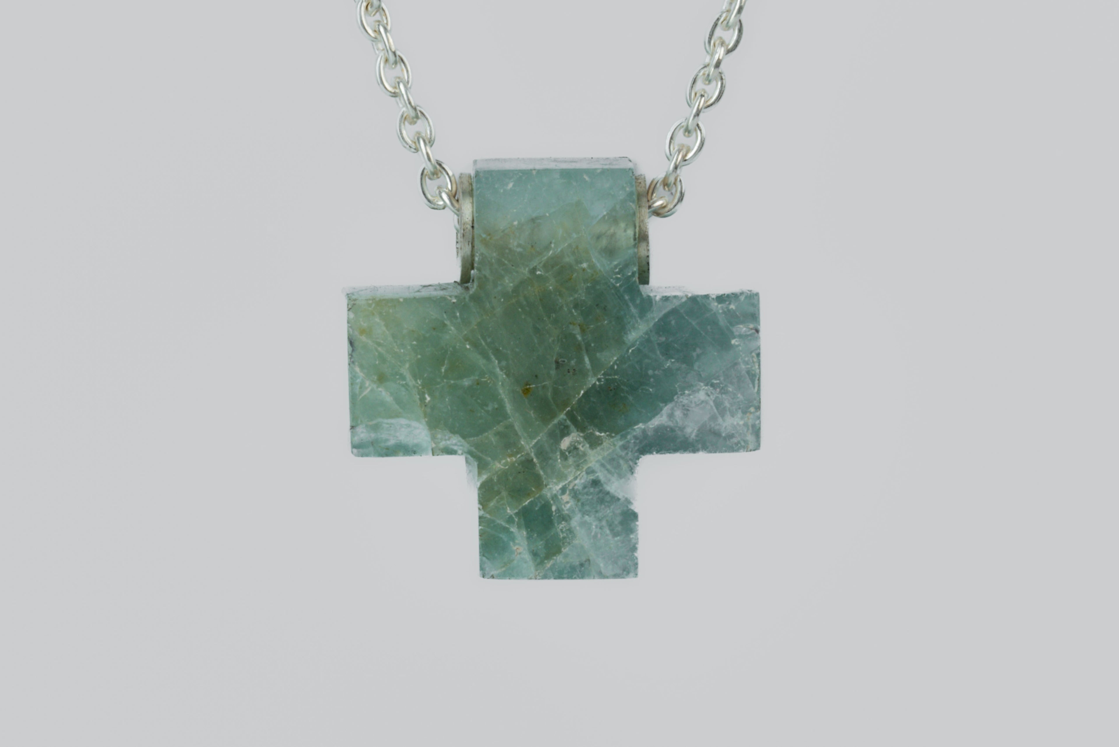 Mini Plus Necklace (Aquamarine, MA+AQU)