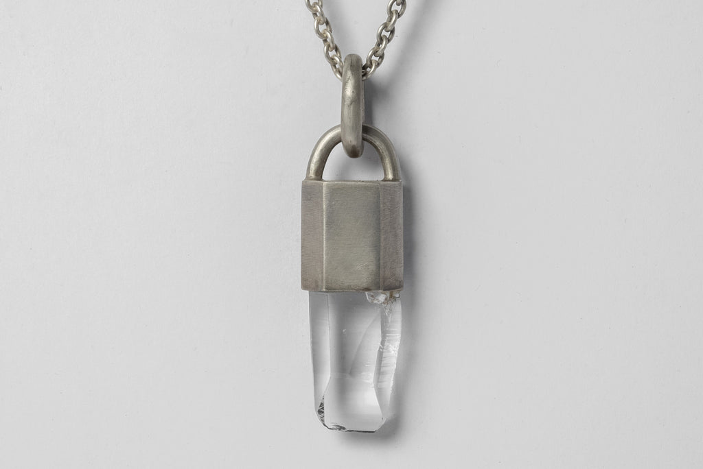 Talisman Necklace (Linked, Lemurian Quartz, DA+LEM)