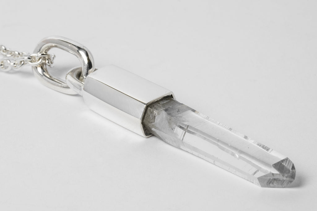 Talisman Necklace (Linked, Lemurian Quartz, Z-795-PA+LEM)