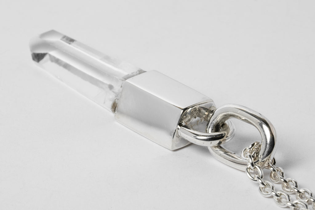 Talisman Necklace (Linked, Lemurian Quartz, Z-795-PA+LEM)