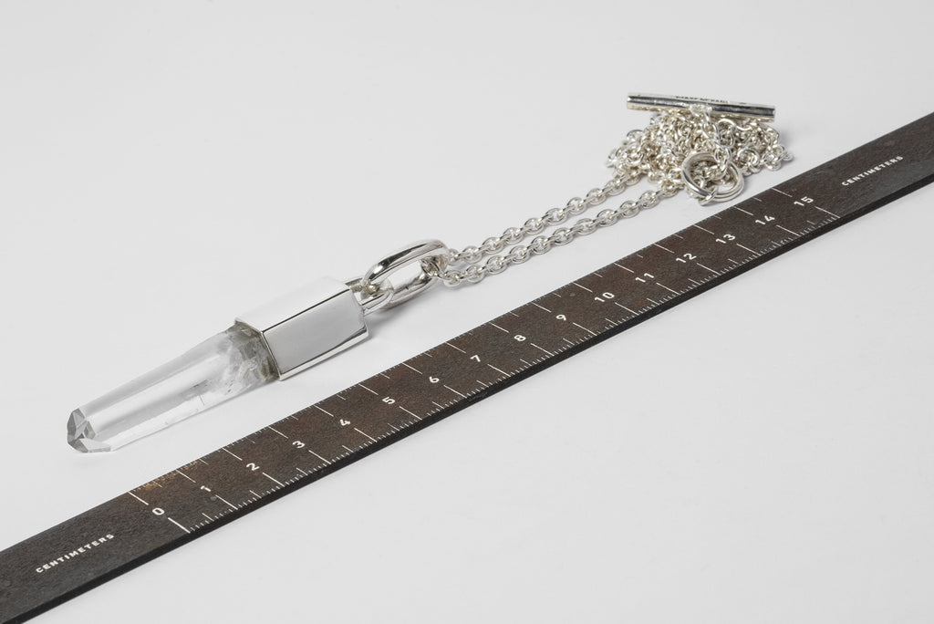Talisman Necklace (Linked, Lemurian Quartz, Z-795-PA+LEM)