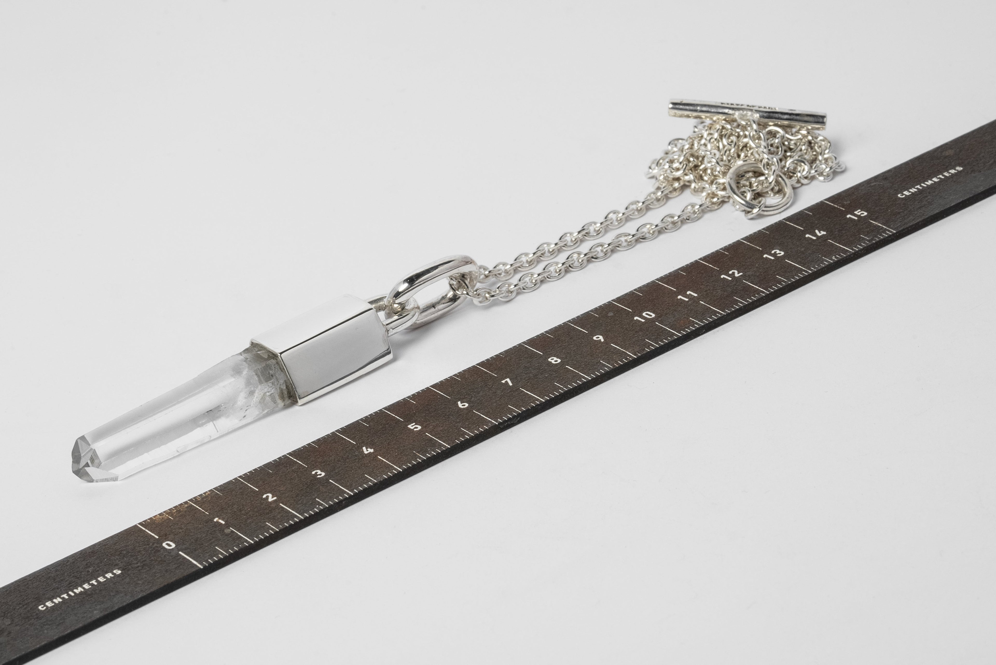 Talisman Necklace (Linked, Lemurian Quartz, Z-795-PA+LEM)