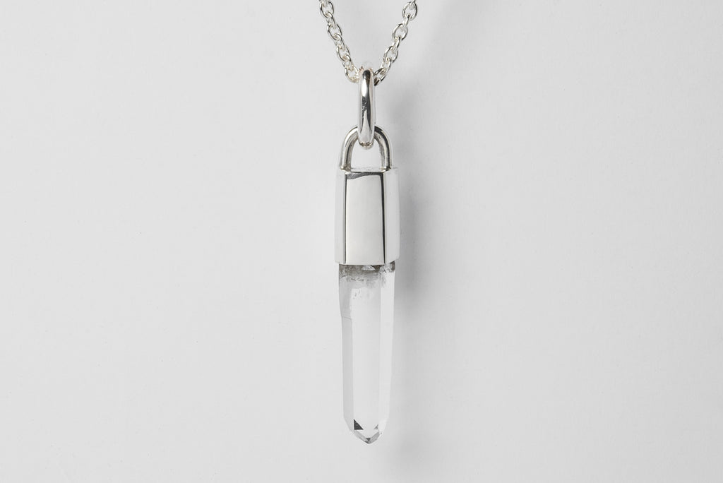 Talisman Necklace (Linked, Lemurian Quartz, Z-795-PA+LEM)