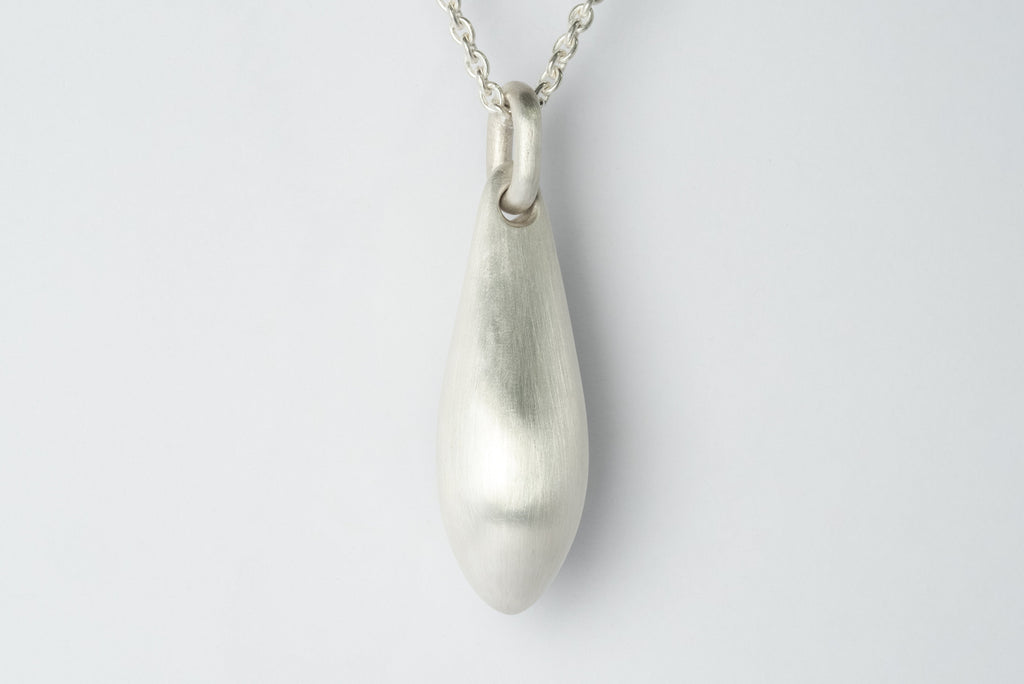 Chrysalis Necklace (Cremaster Emergence, Amethyst, MA+AME)