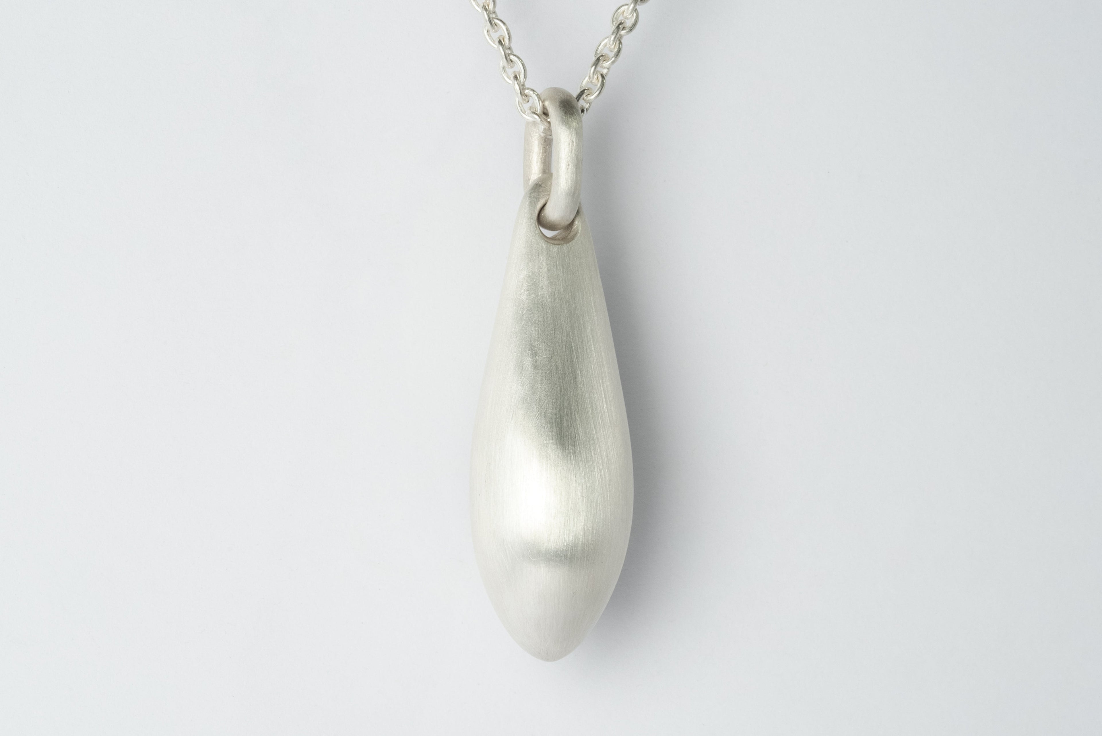 Chrysalis Necklace (Cremaster Emergence, Amethyst, MA+AME)