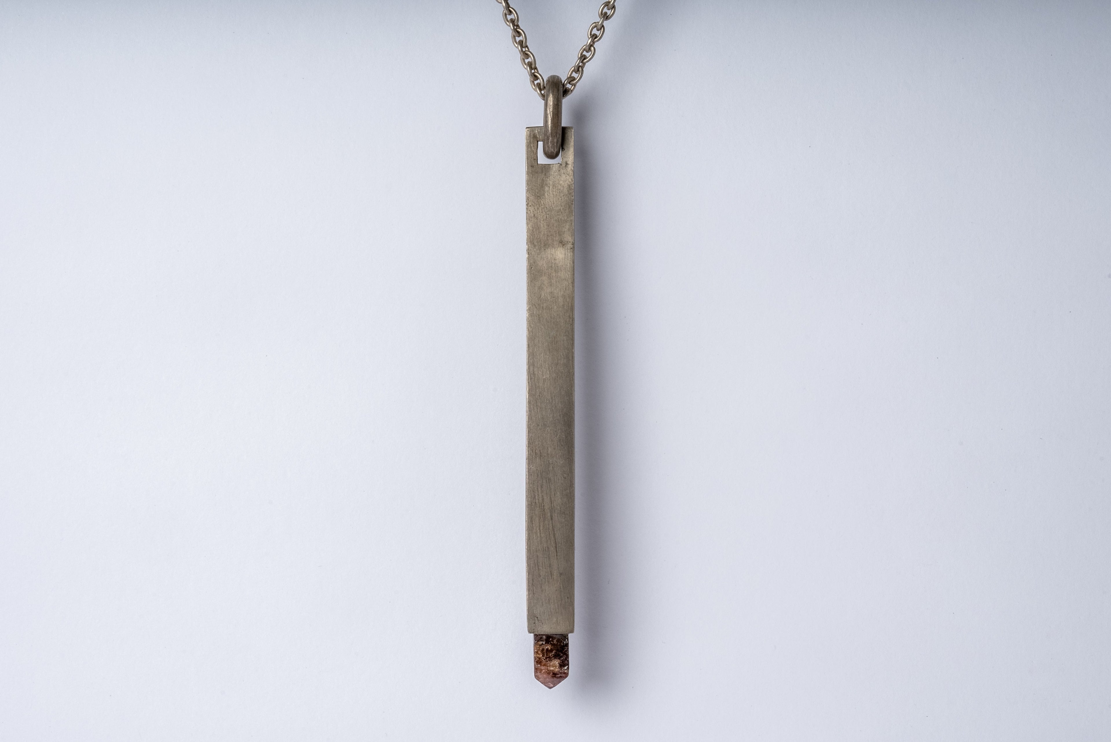 Talisman Inverted Wedge Necklace (Zircon, DA+ZIR)