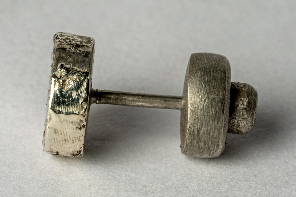 Stud Earring (Fuse, 0.2 CT, Diamond Slab, DA10KW+DIA)