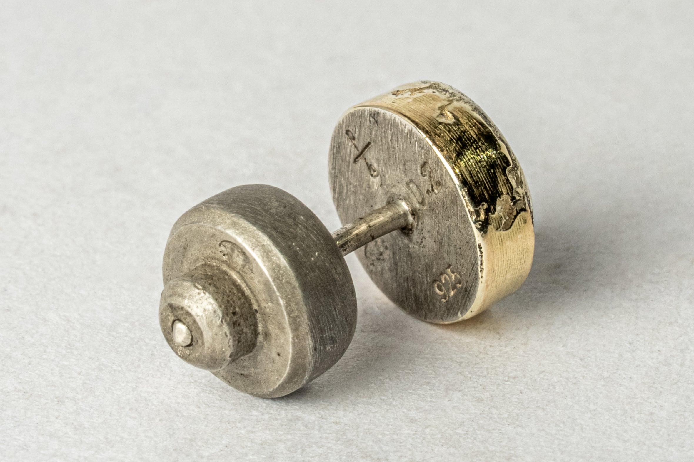 Stud Earring (Fuse, 0.2 CT, Diamond Slab, DA18K+DIA)