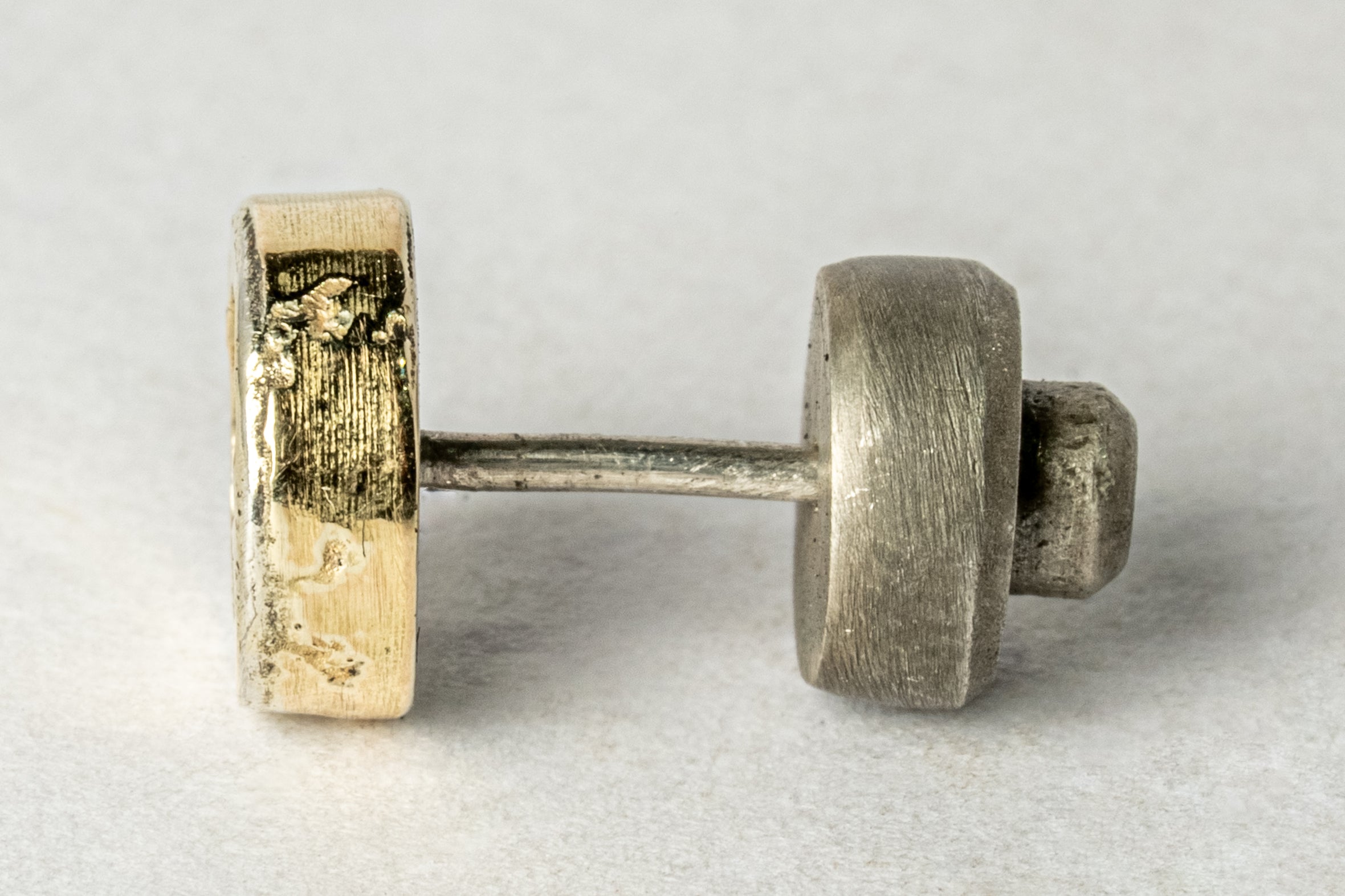 Stud Earring (Fuse, 0.2 CT, Diamond Slab, DA18K+DIA)