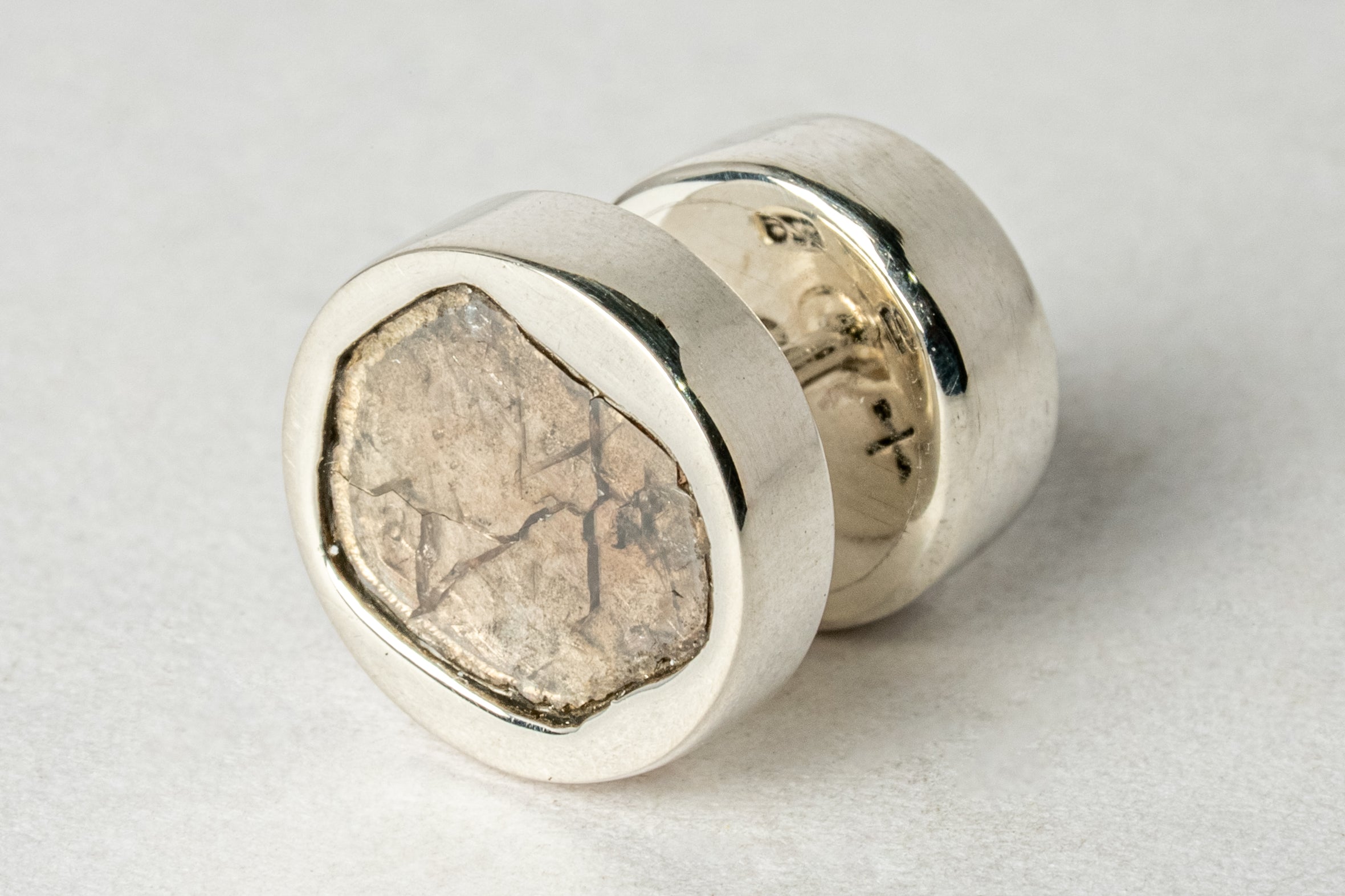 Stud Earring (0.6 CT, Diamond Slab, PA+DIA)