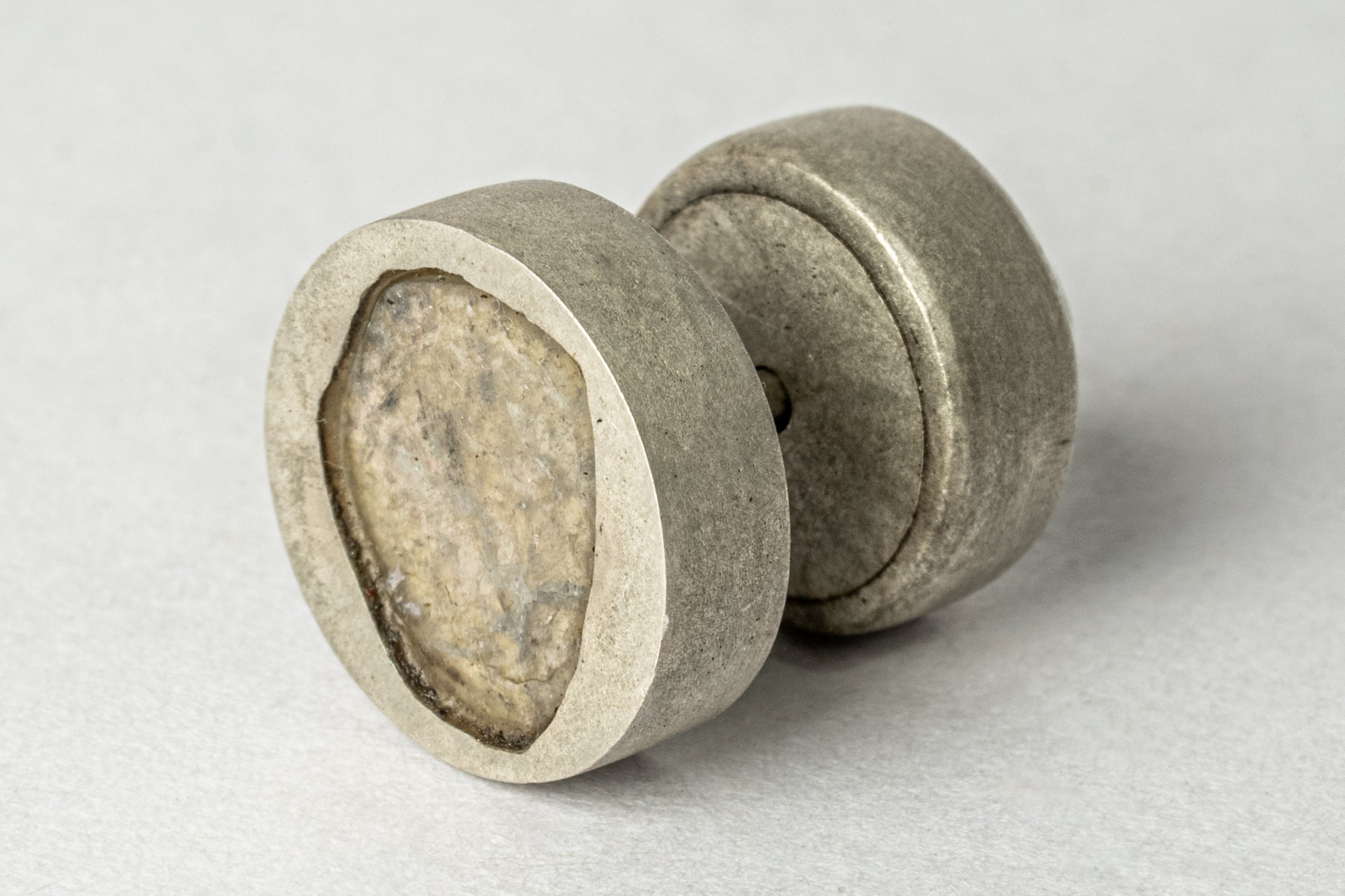 Stud Earring (0.6 CT, Diamond Slab, DA+DIA)