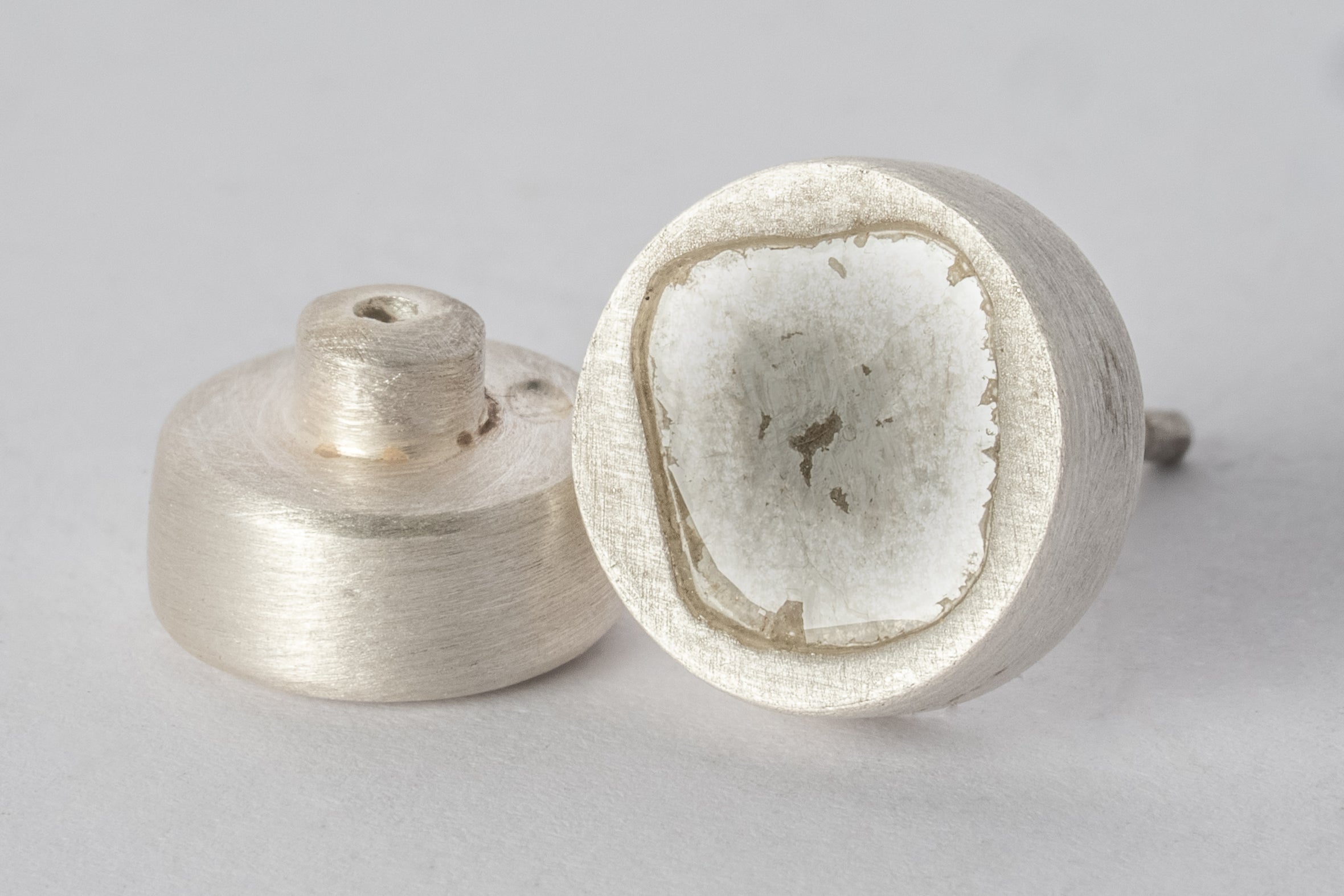 Stud Earring (0.6 CT, Diamond Slab, MA+DIA)