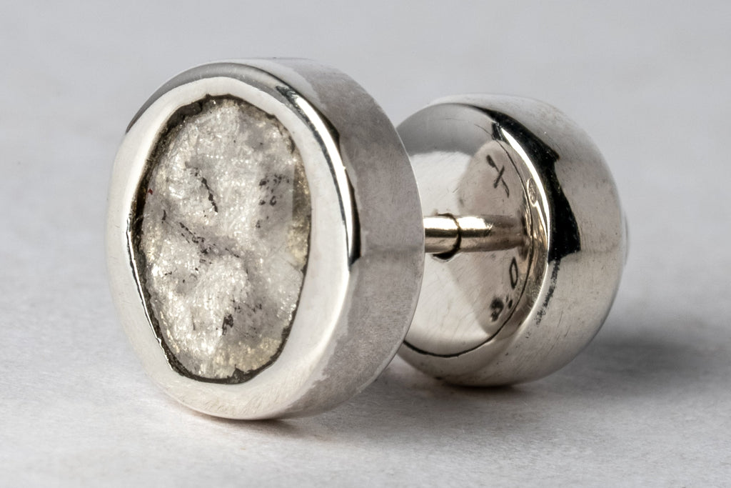 Stud Earring (0.4 CT, Diamond Slab, PA+DIA)