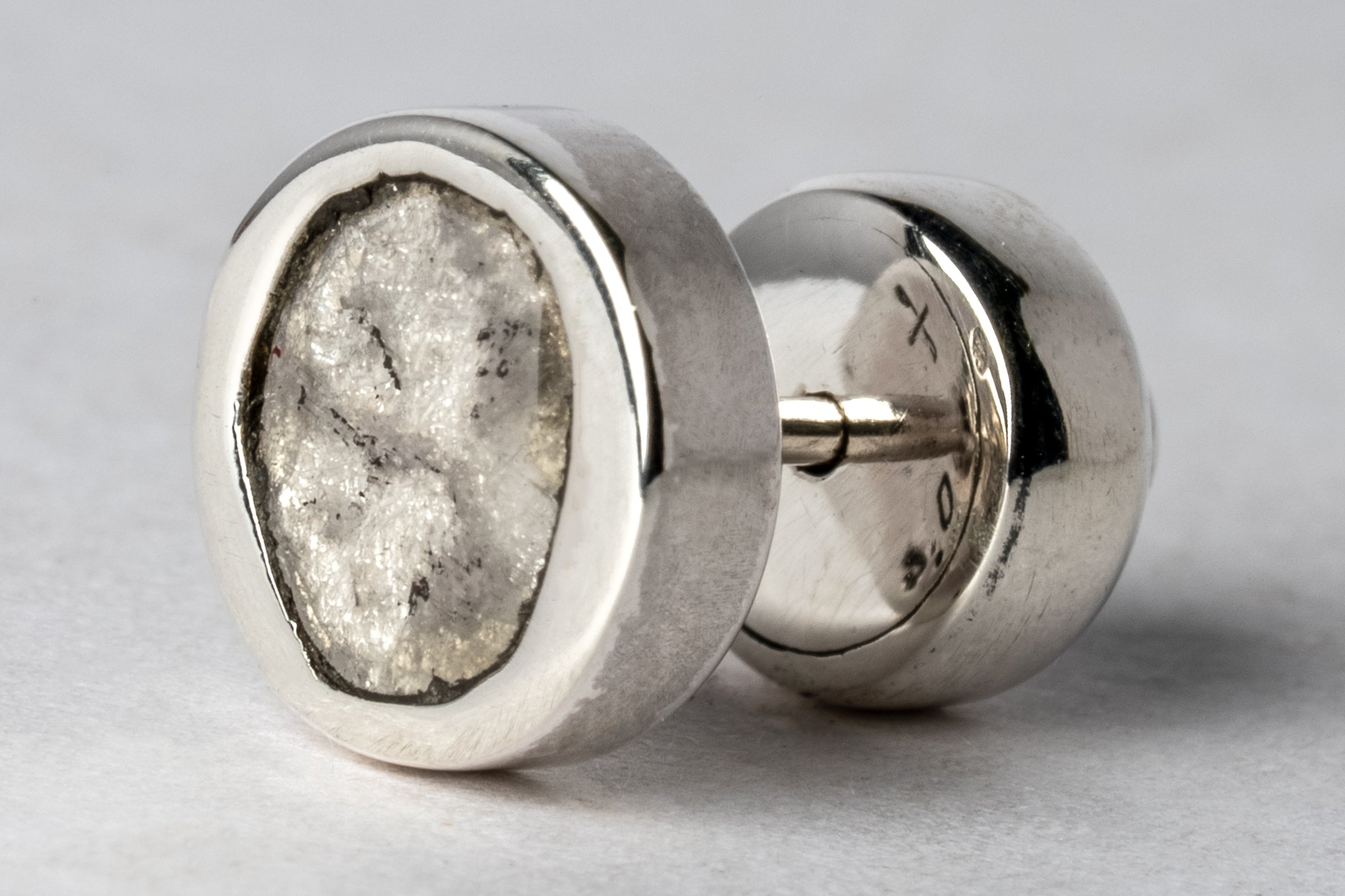 Stud Earring (0.4 CT, Diamond Slab, PA+DIA)