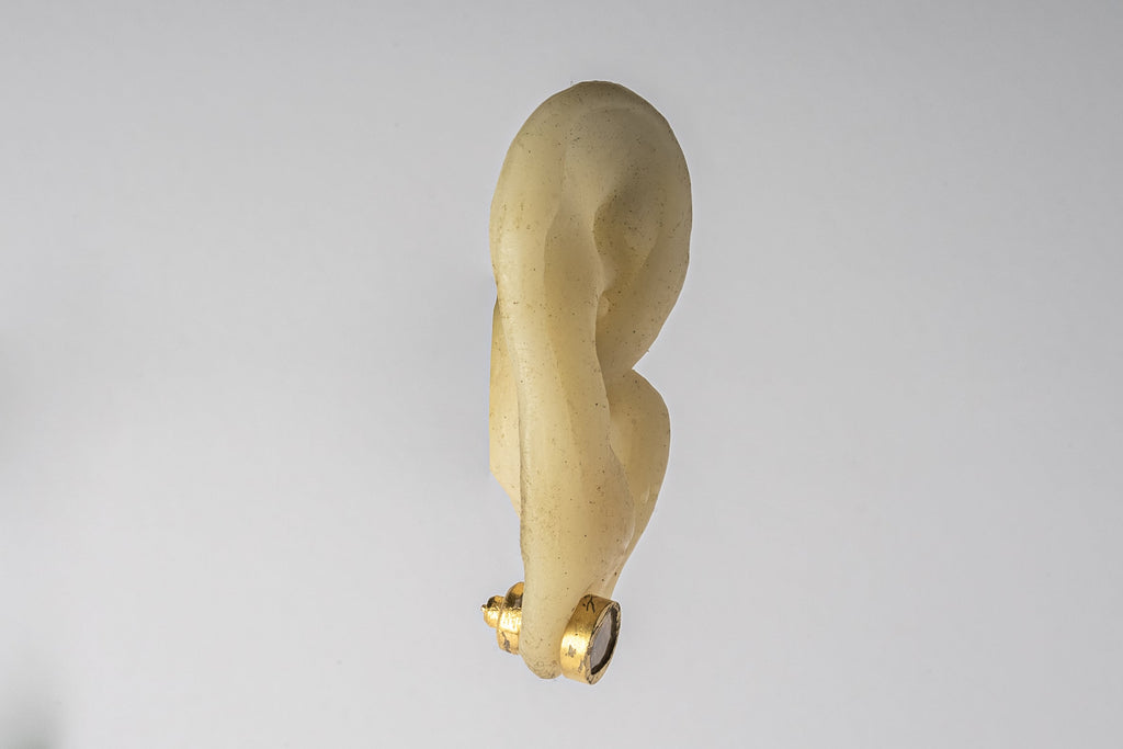 Stud Earring (0.4 CT, Diamond Slab, AGA+DIA)