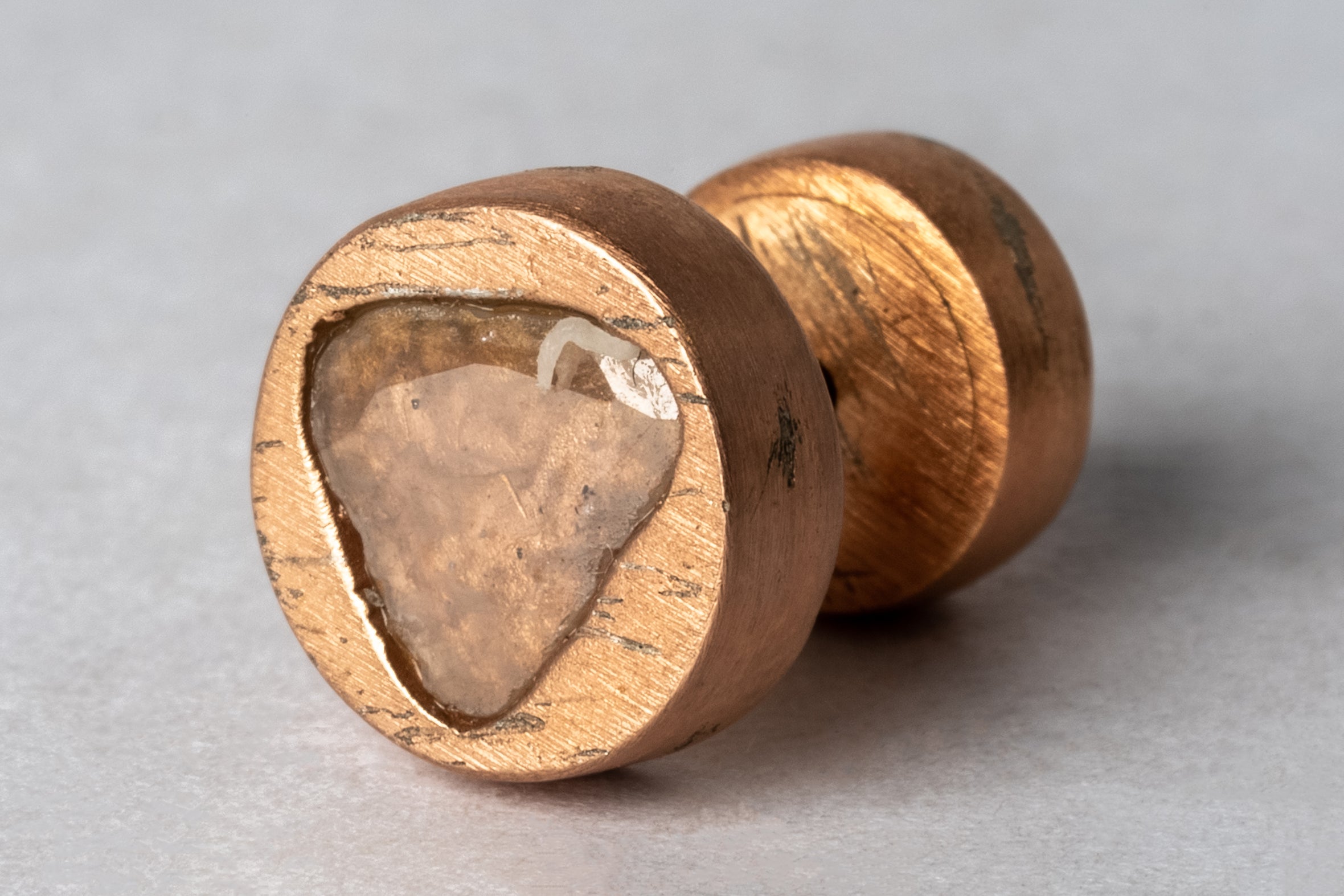 Stud Earring (0.4 CT, Diamond Slab, AMA+DIA)