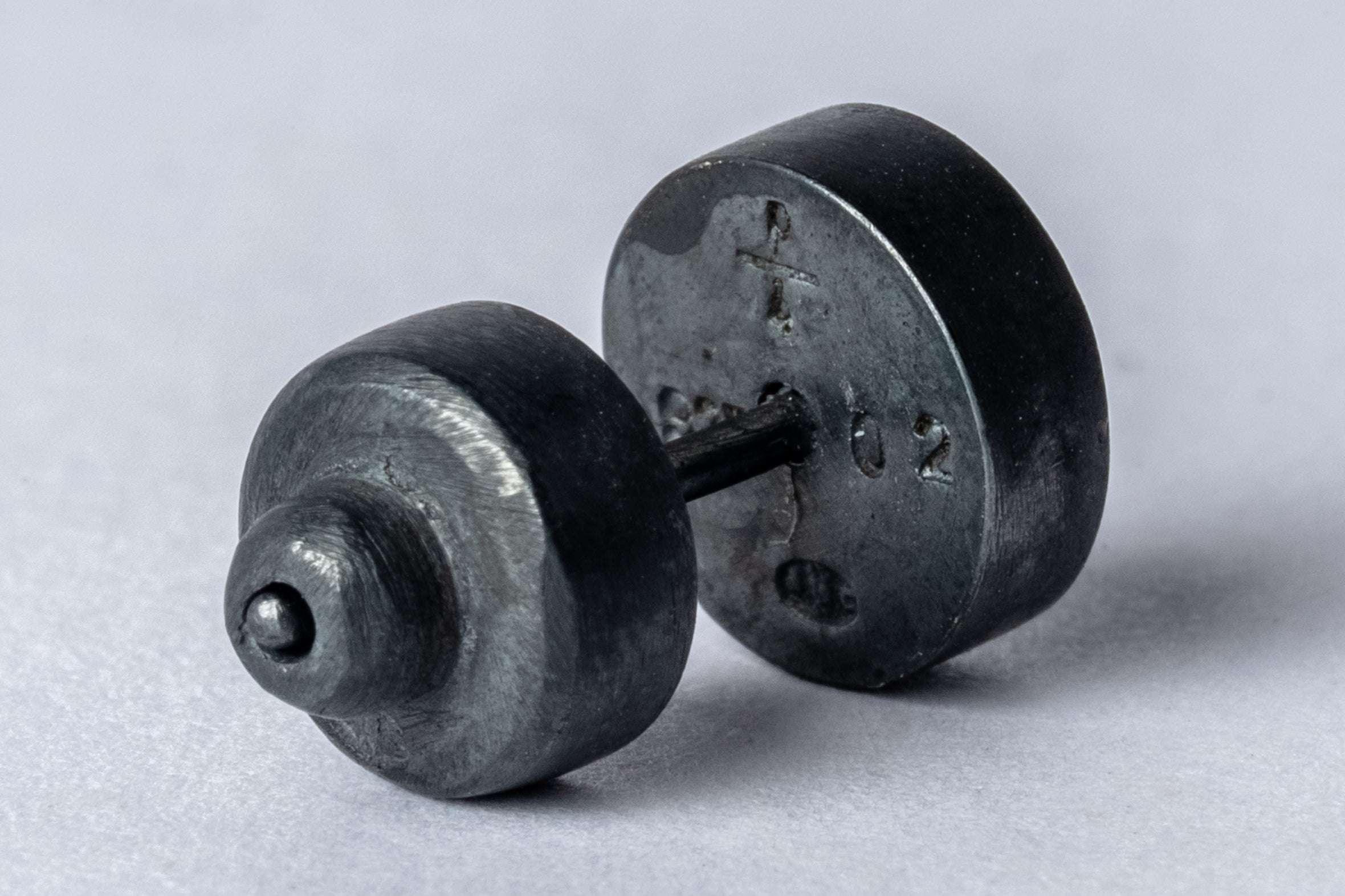 Stud Earring (0.2 CT, Blue Diamond Slab, KA+BDIA)