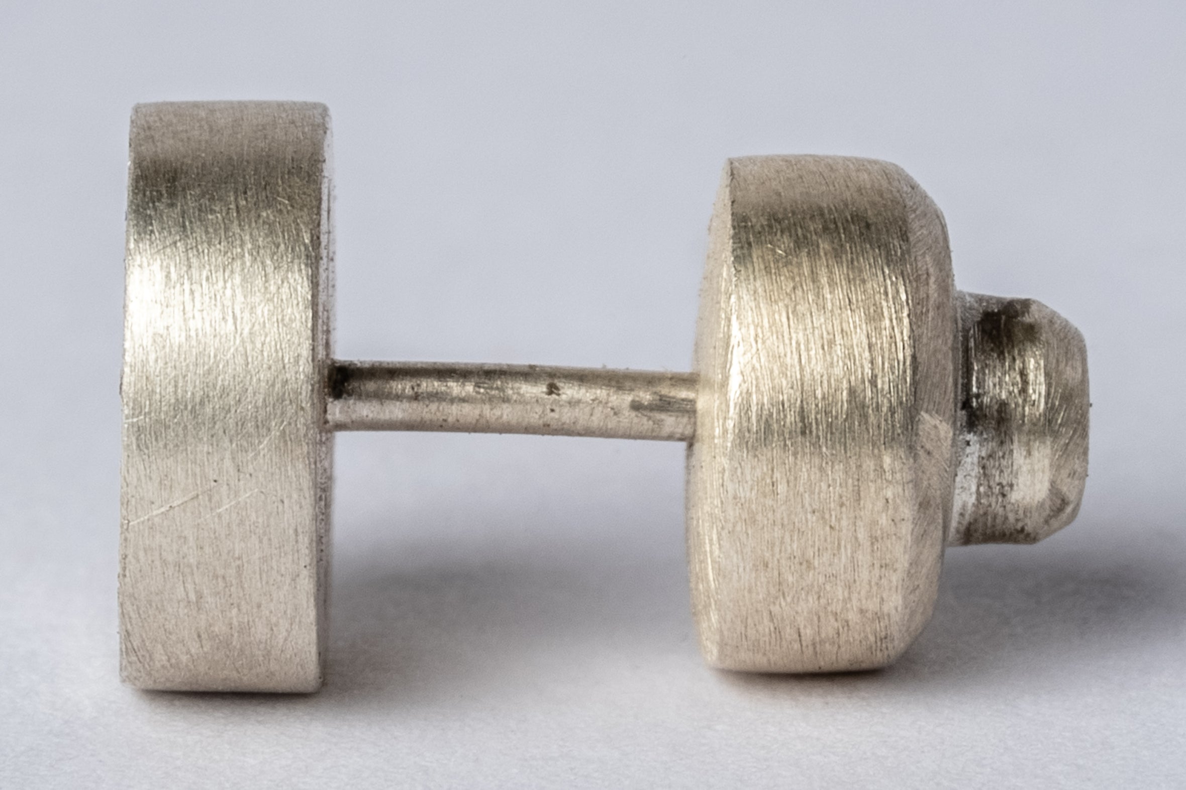 Stud Earring (0.2 CT, Blue Diamond Slab, MA+BDIA)