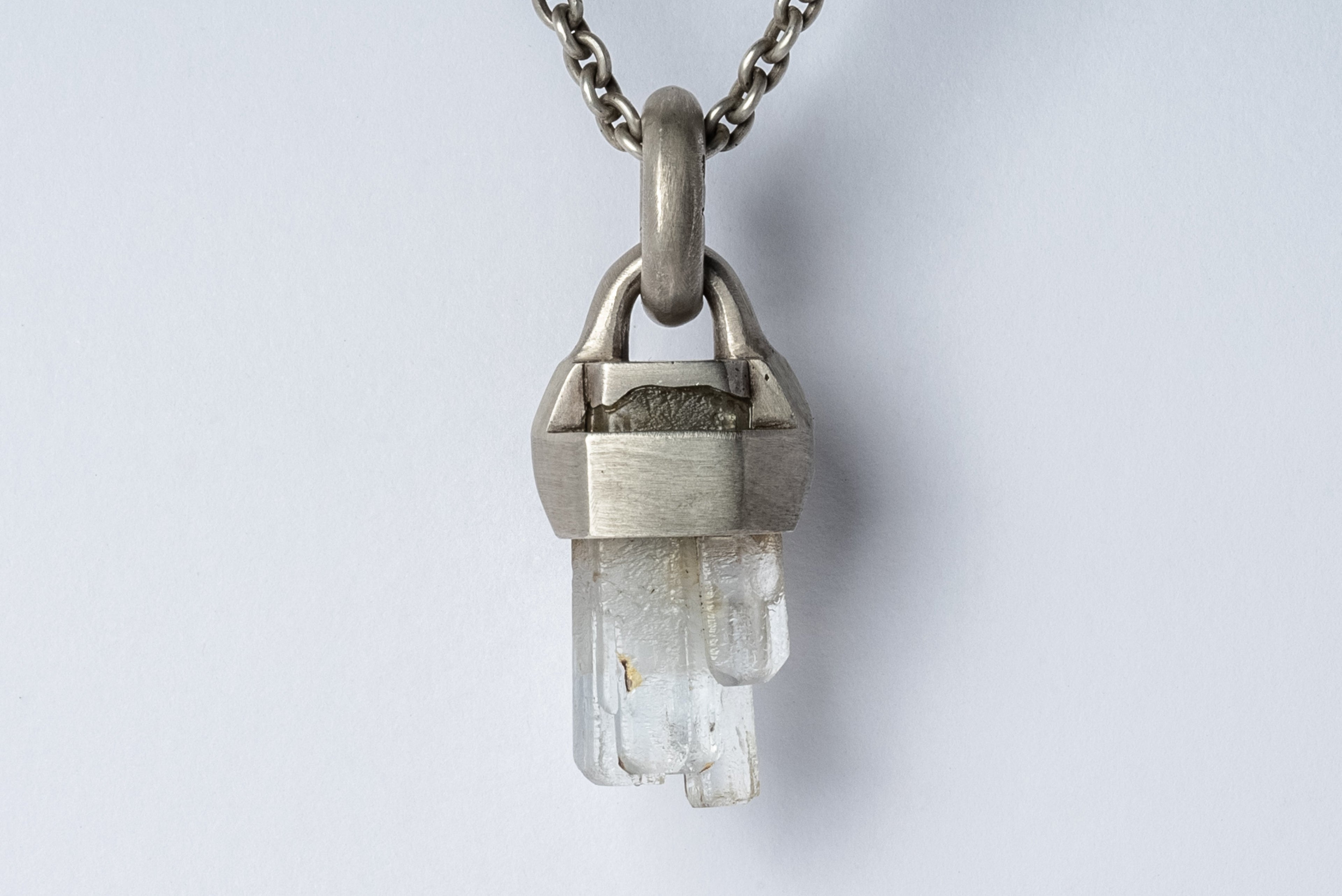 Talisman Necklace (Brace-Held, Healed, Aquamarine, DA+AQU)
