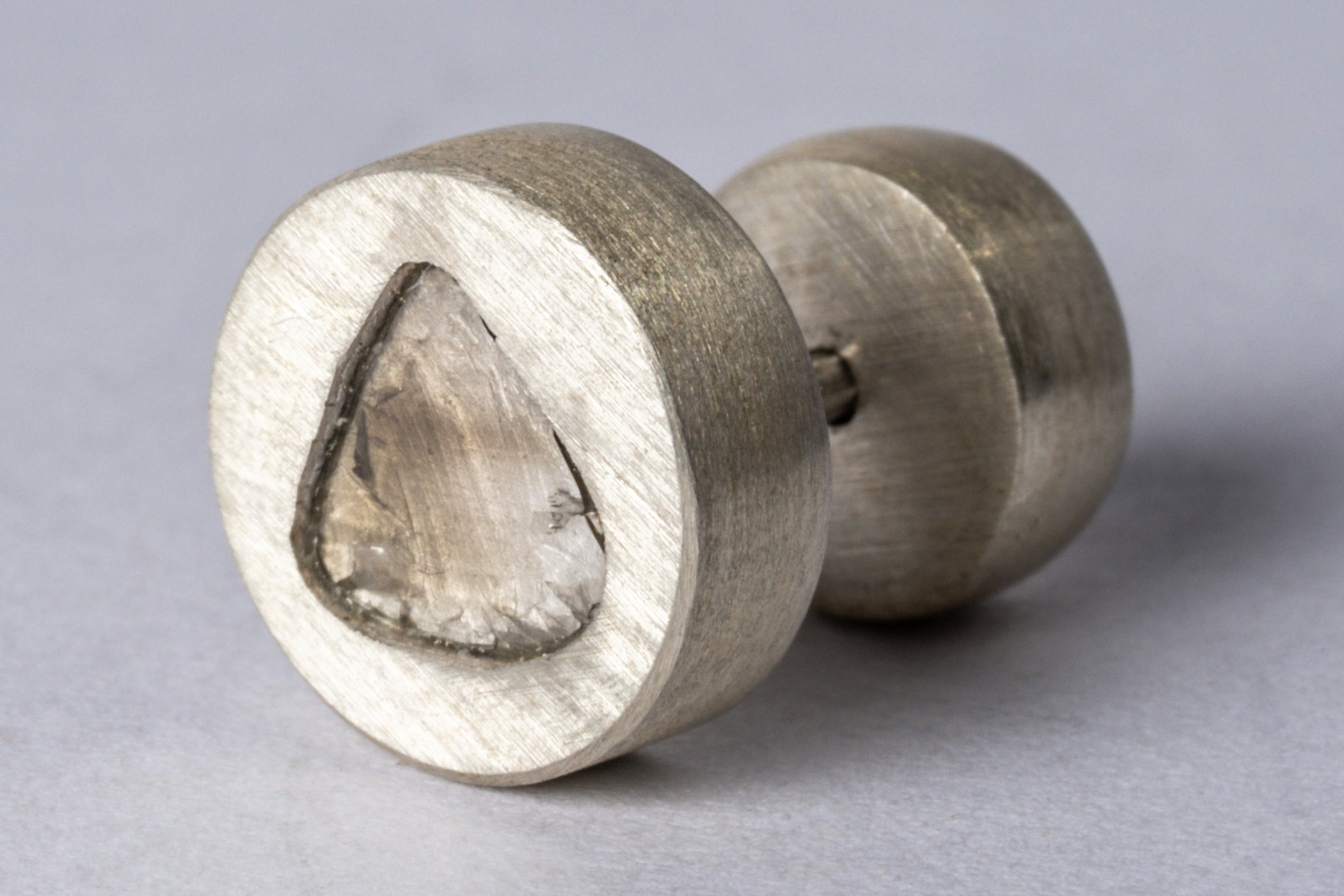 Stud Earring (0.4 CT, Diamond Slab, MA+DIA)