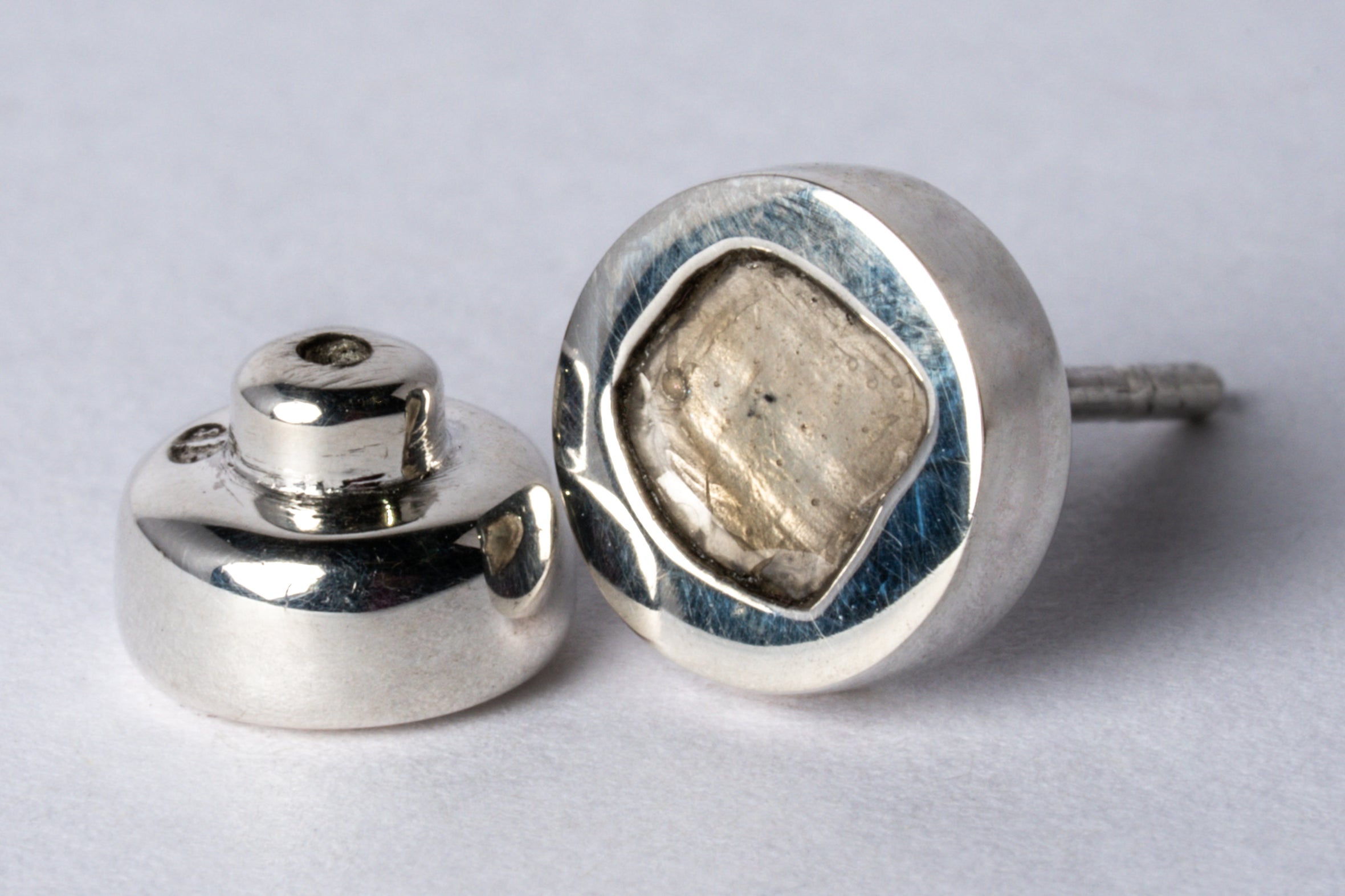 Stud Earring (0.2 CT, Diamond Slab, PA+DIA)