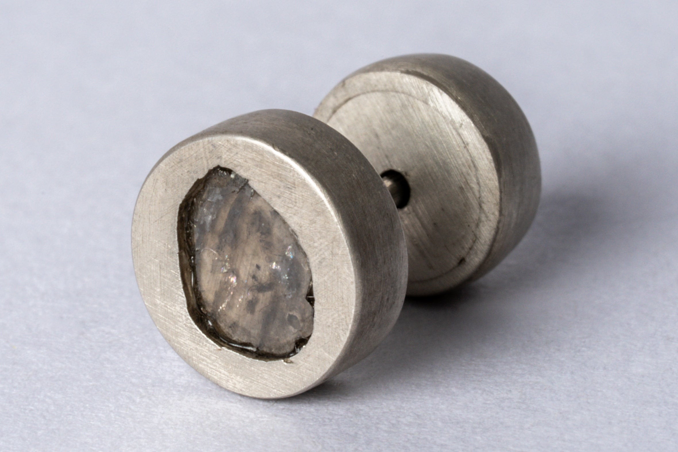 Stud Earring (0.2 CT, Diamond Slab, DA+DIA)