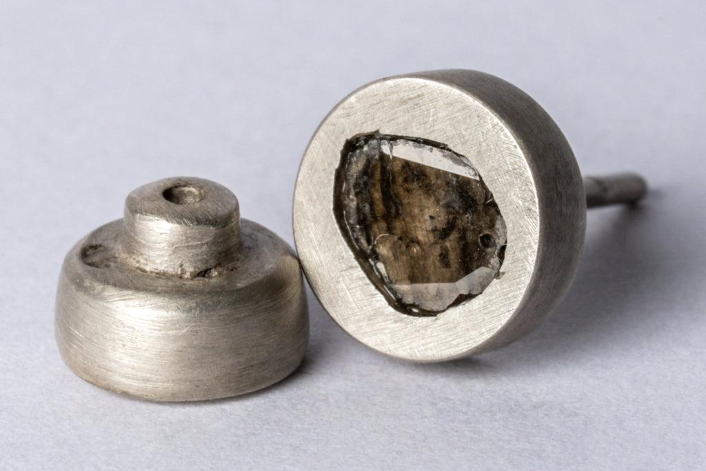 Stud Earring (0.2 CT, Diamond Slab, DA+DIA)