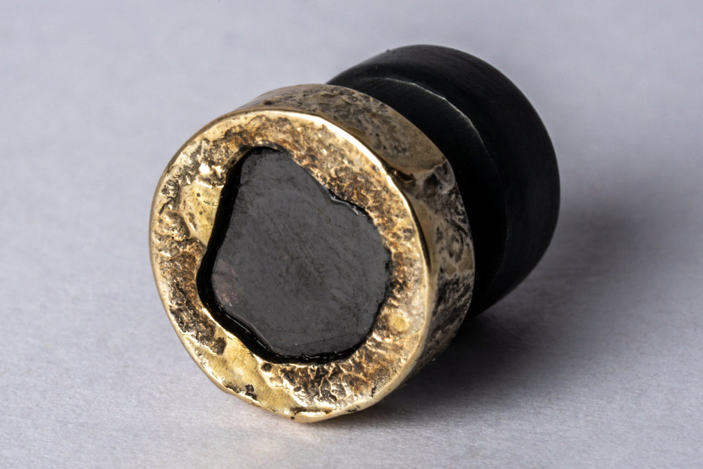 Stud Earring (Fuse, 0.6 CT, Diamond Slab, KA18K+DIA)