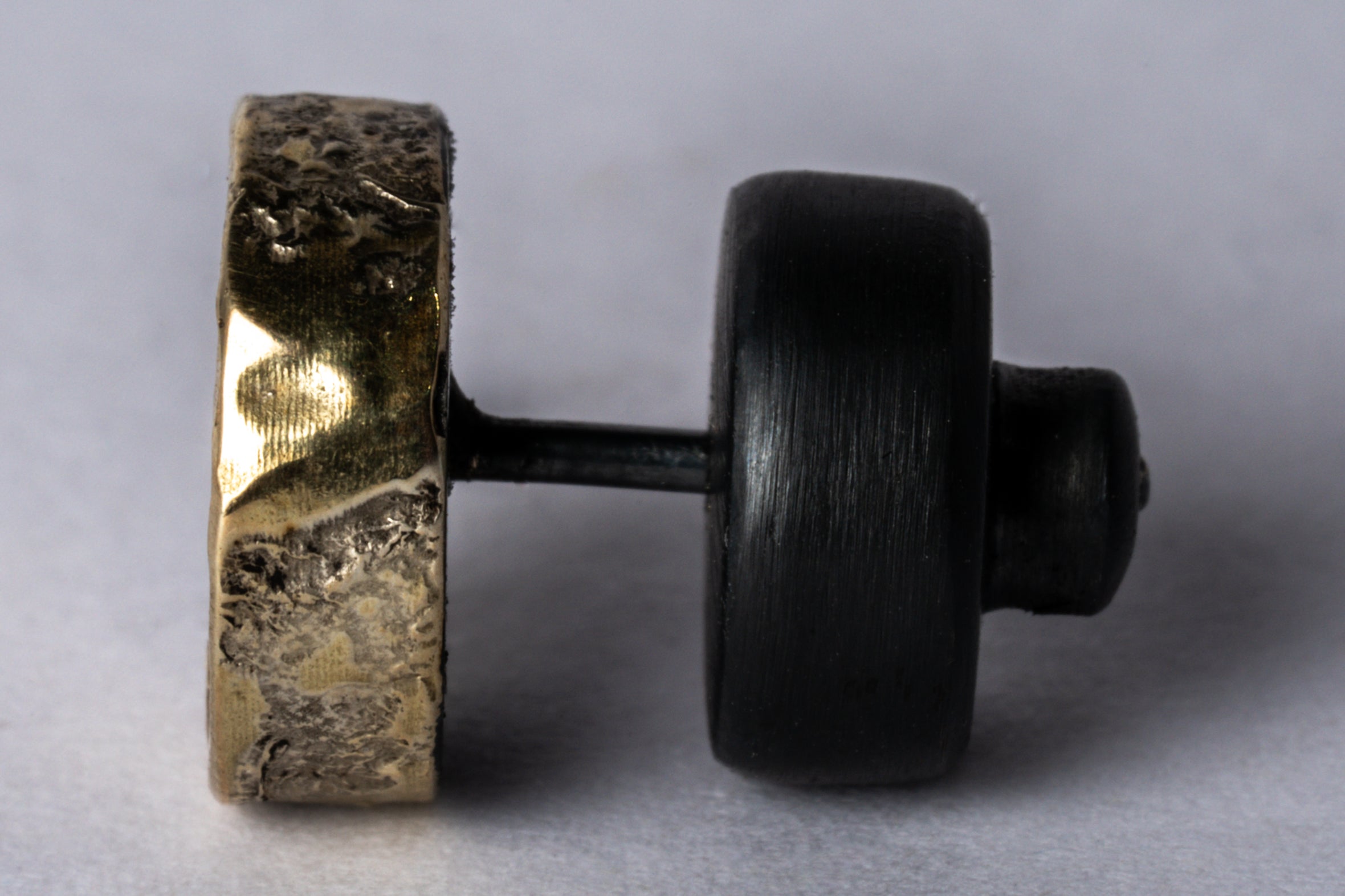 Stud Earring (Fuse, 0.6 CT, Diamond Slab, KA18K+DIA)