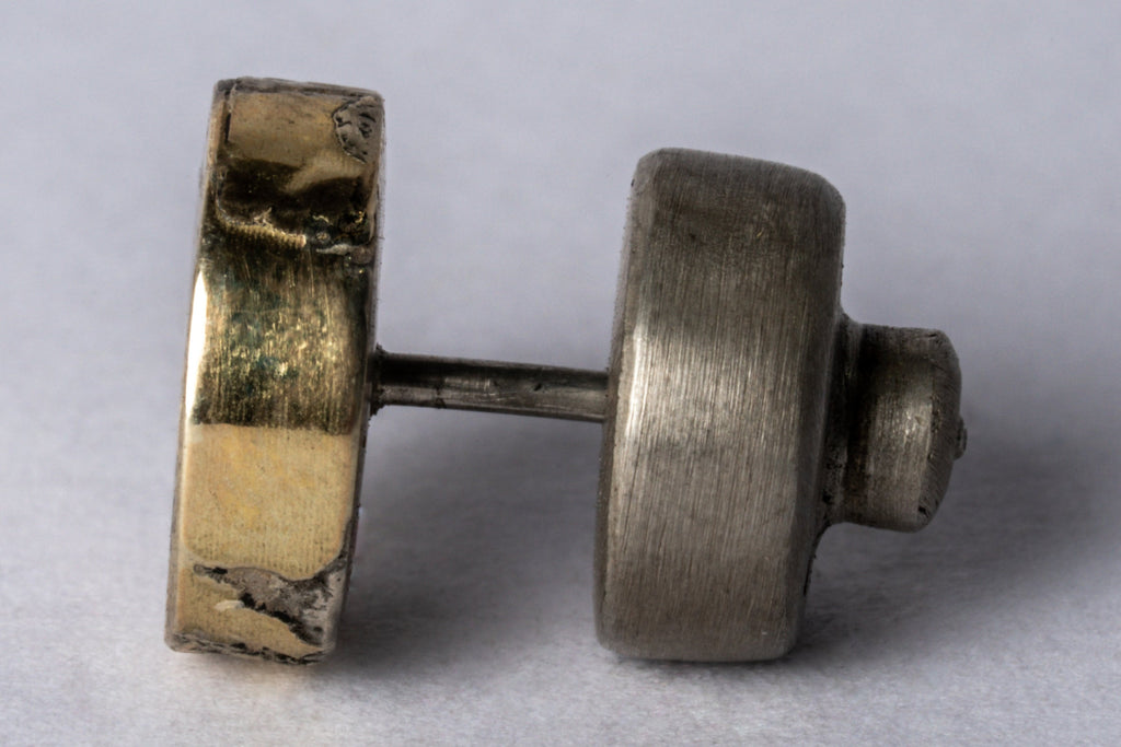 Stud Earring (Fuse, 0.6 CT, Diamond Slab, DA18K+DIA)