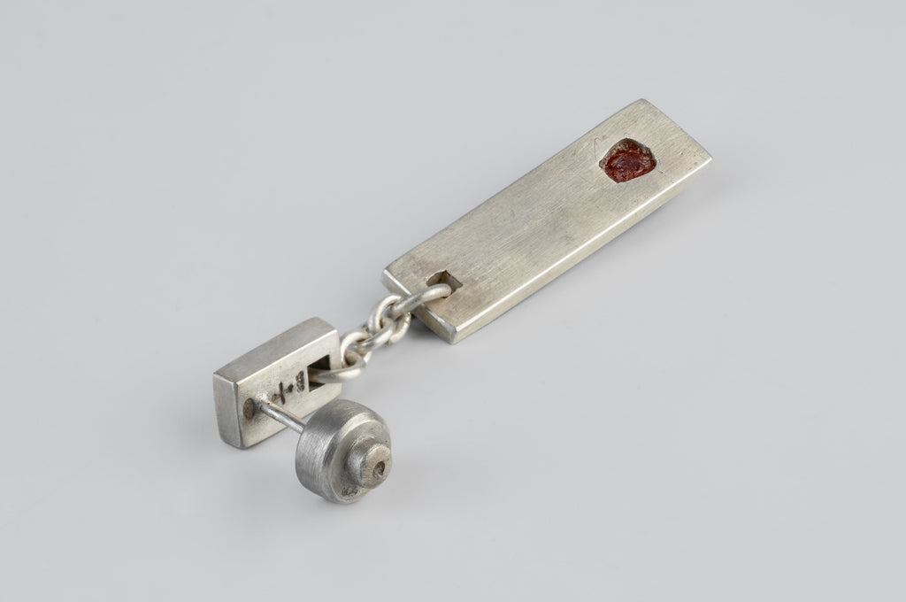 Plate Dangle Earring (Zincite, R2435-98-DA+ZIN)