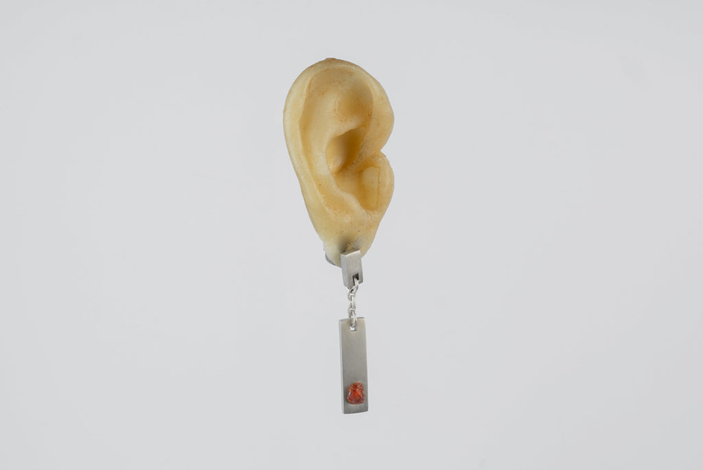 Plate Dangle Earring (Zincite, R2435-98-DA+ZIN)